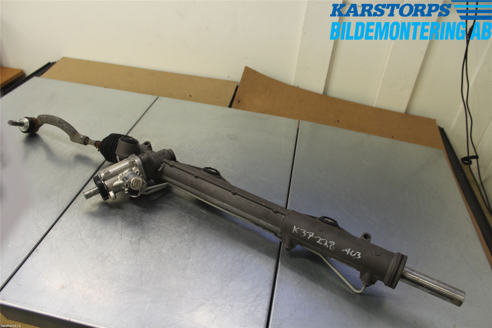 Jaguar XF 08-15 Styrväxel Servo -Snäcka