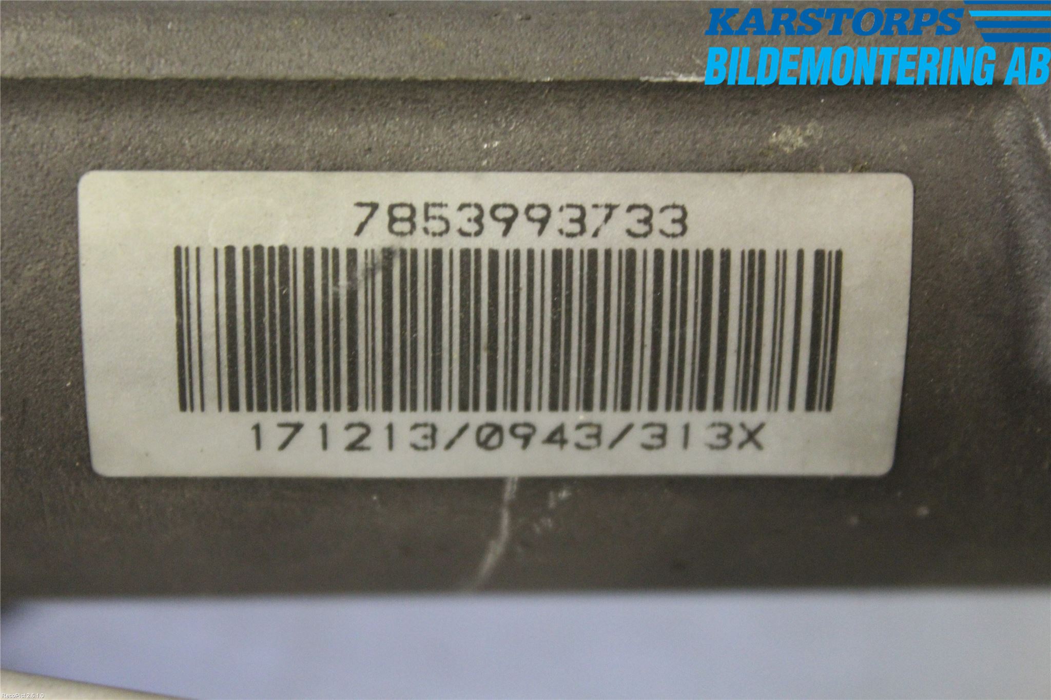 Jaguar XF 08-15 Styrväxel Servo -Snäcka