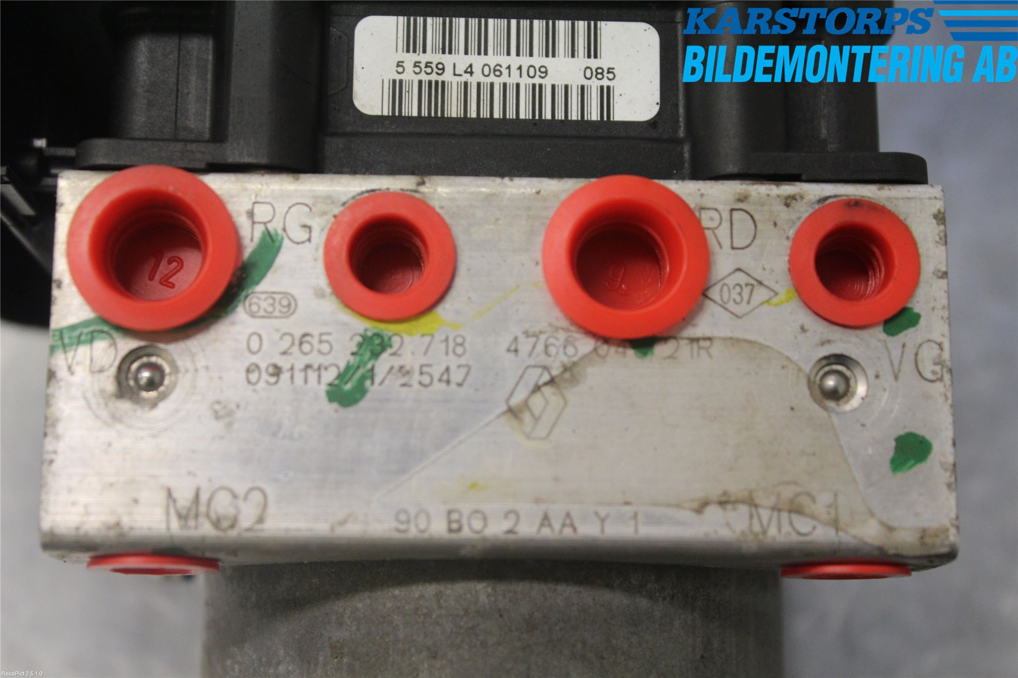 Dacia LOGAN MCV/STEPWAY Abs Hydraulaggregat