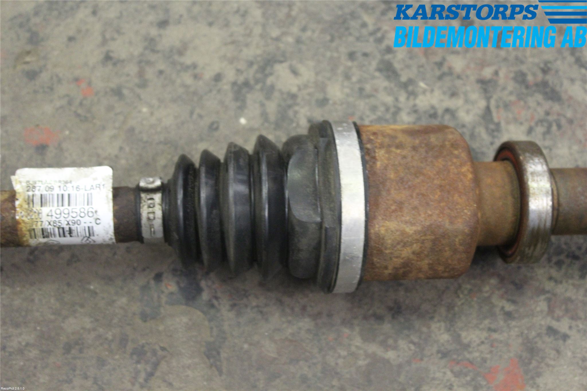 Dacia LOGAN MCV/STEPWAY Drivaxel Fram Höger