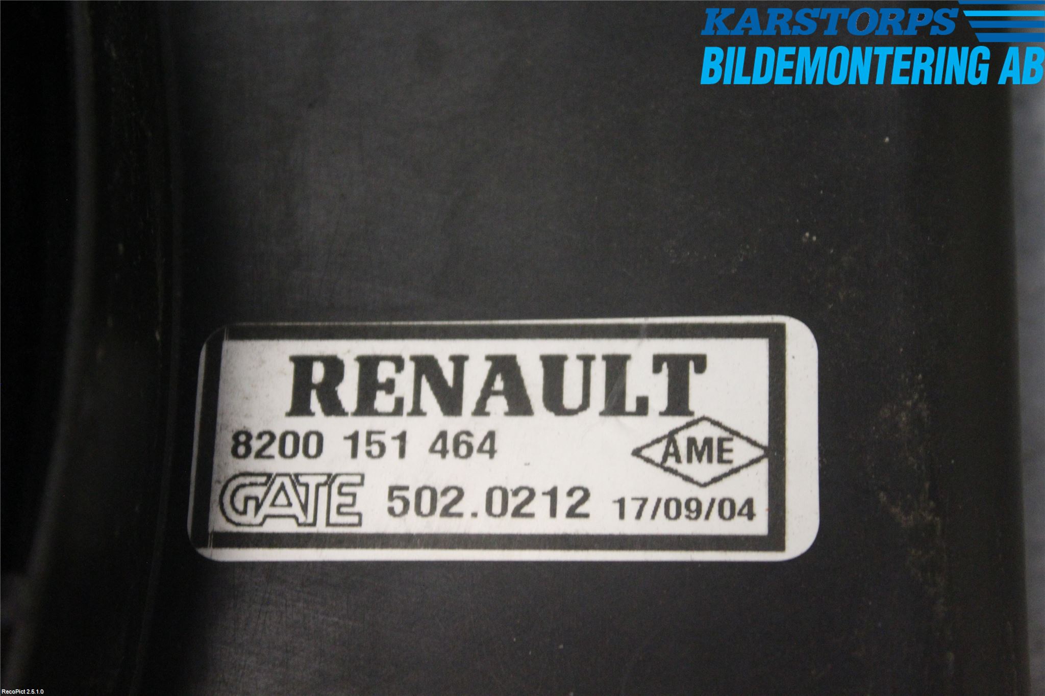 Renault MÉGANE II  03-05 Kylfläkt El