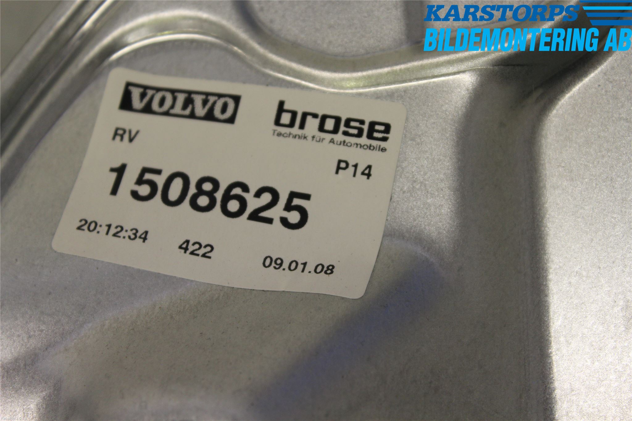 Volvo C30 07-10 Fönsterhiss El Kompl