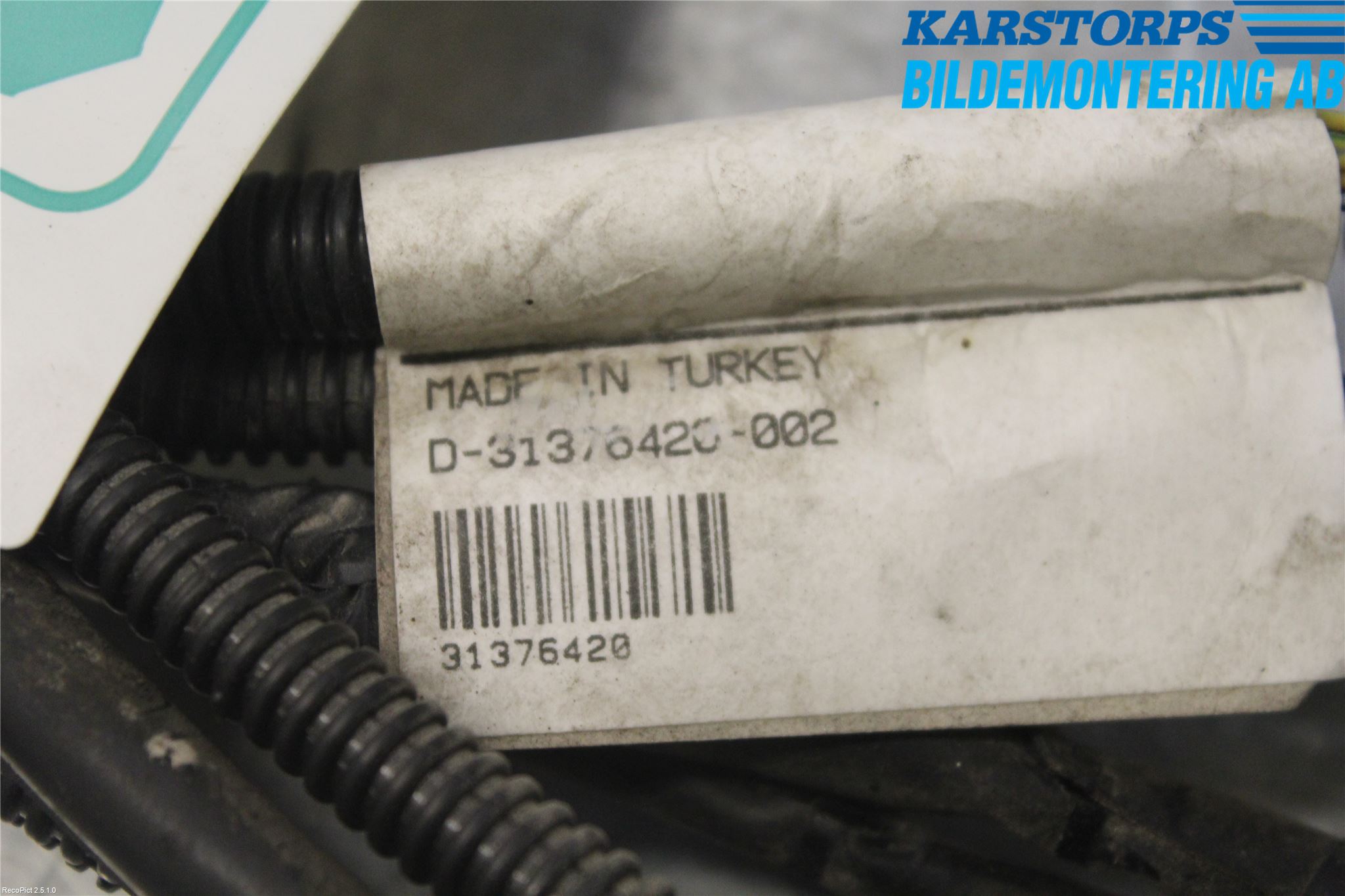 Volvo V60 14-18 Kabelhärva