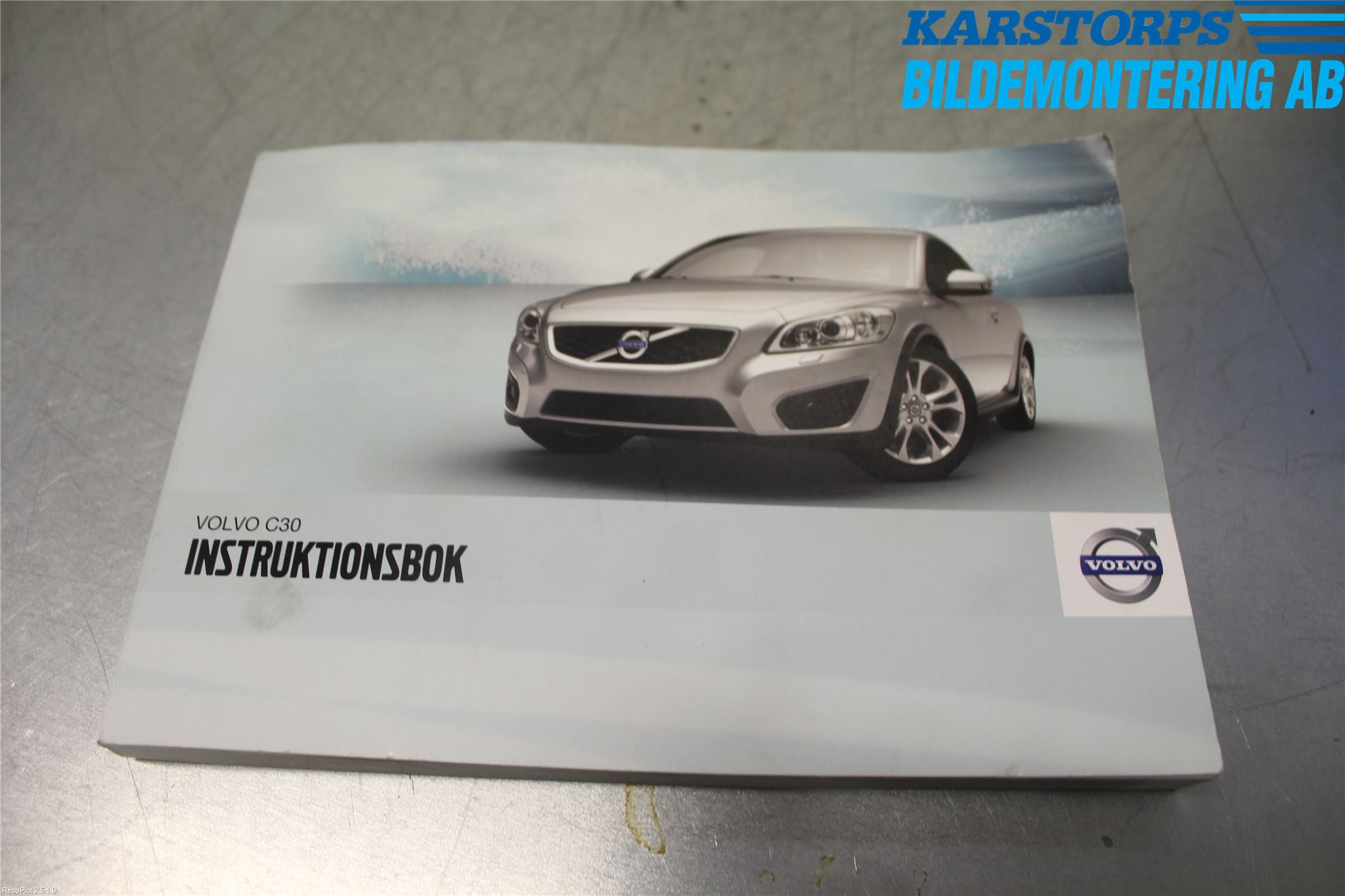 Volvo C30 10-13 Instruktionsbok