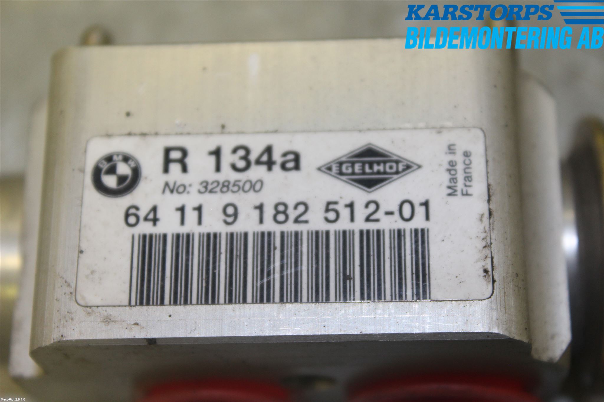 BMW 3 E90/91 SED/TOU 05-12 Ac Expansionsventil