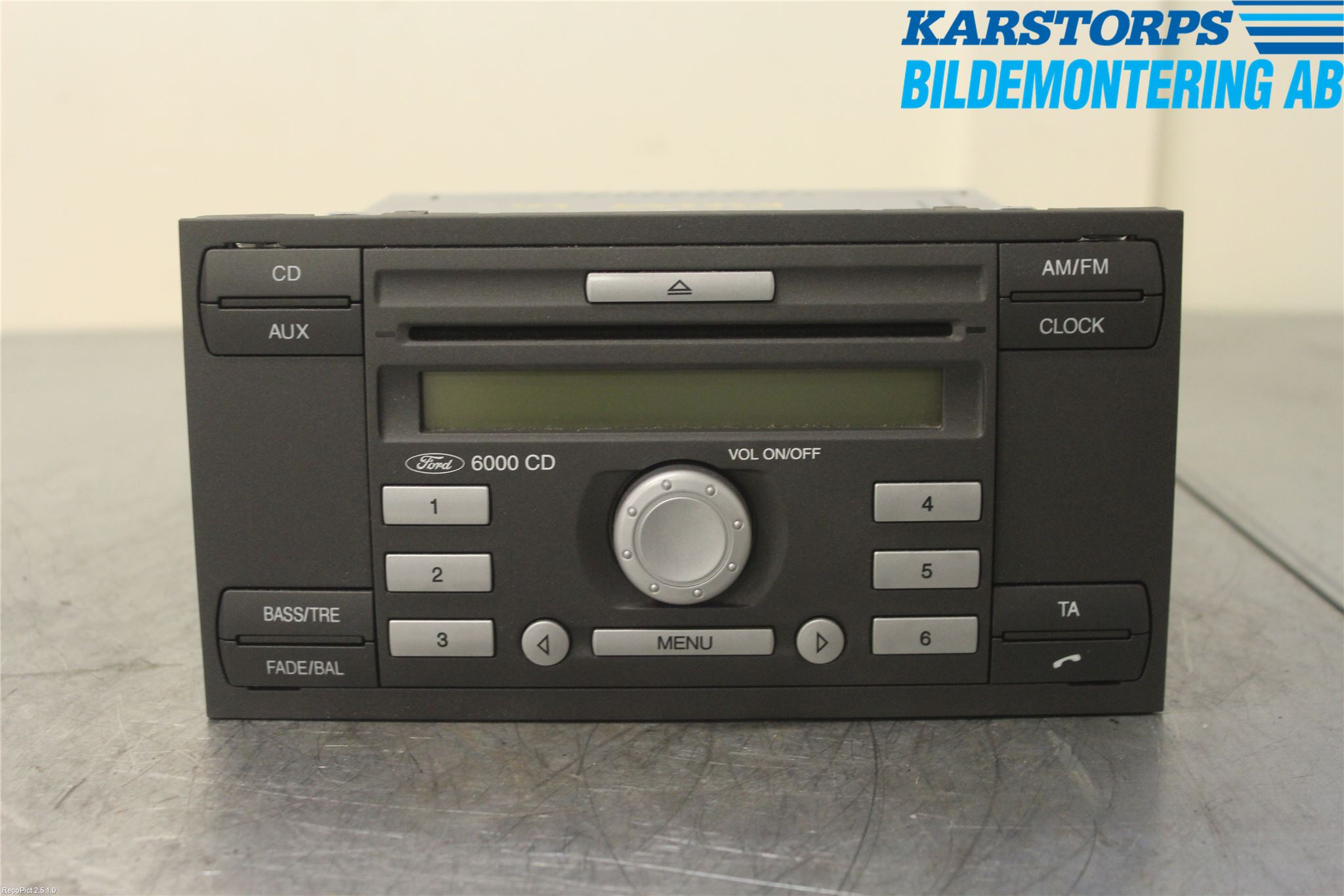 Ford FIESTA     06-08 Cd Radio - Multimediapanel