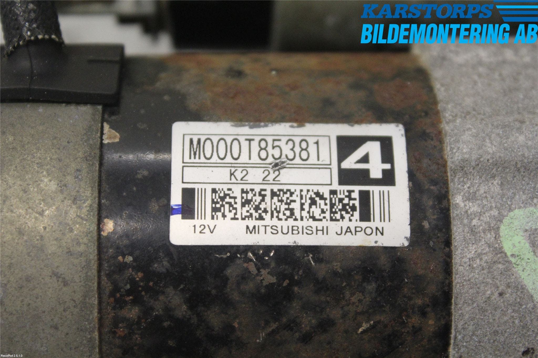 Peugeot 307 01-05 Startmotor