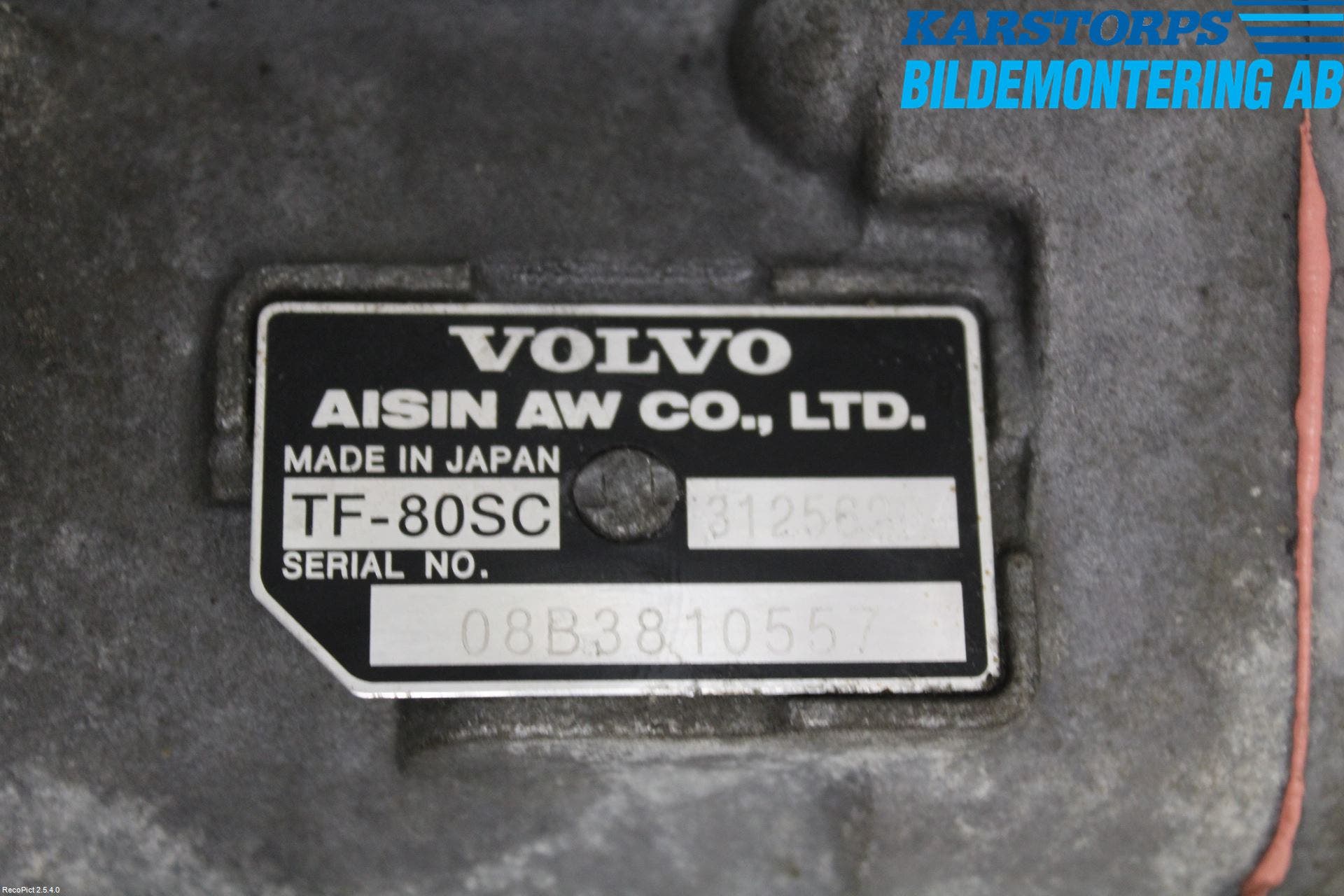 Volvo V70 08-13 Växellåda Automat