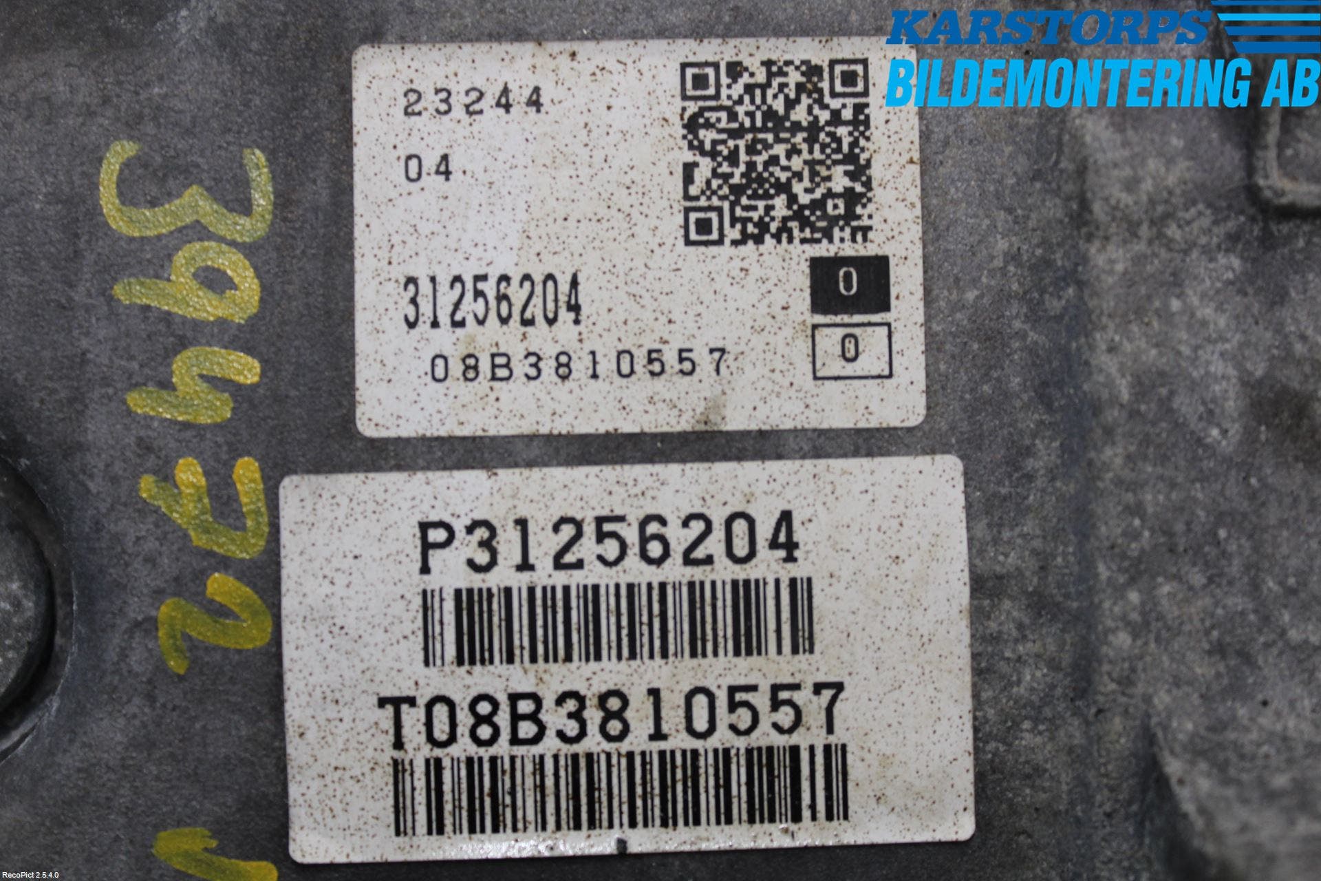 Volvo V70 08-13 Växellåda Automat