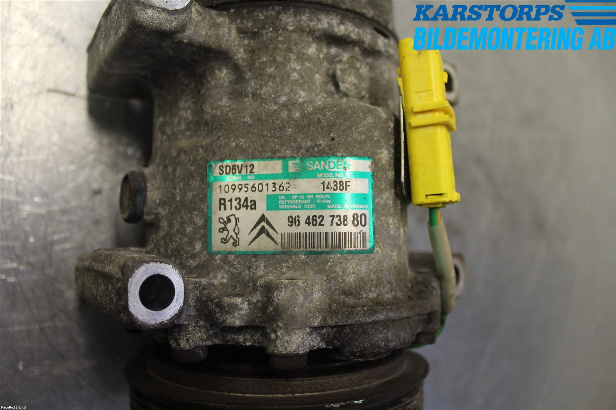 Peugeot 307     01-05 Ac Kompressor