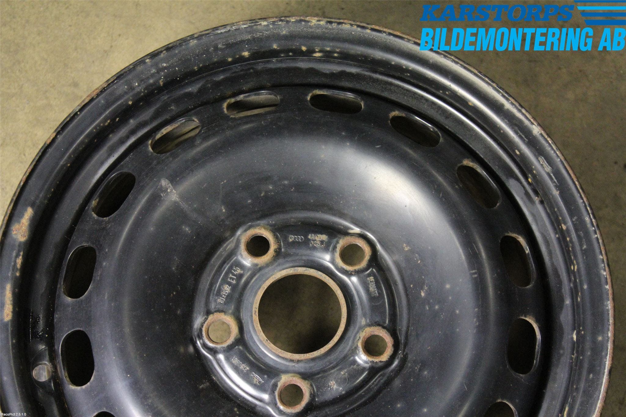 Audi 100/S4 91-94 Fälg Plåt