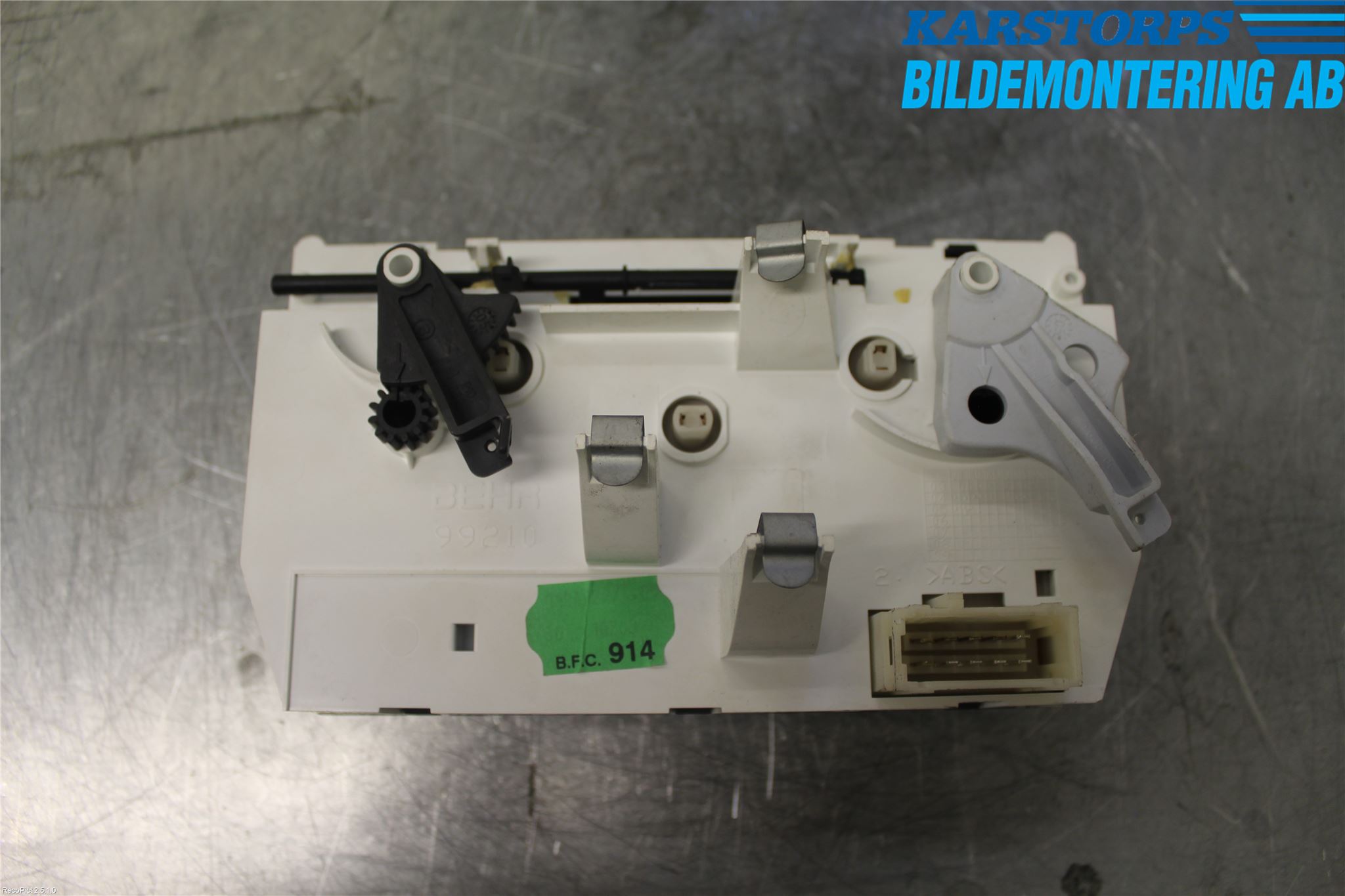 Peugeot 206 98-09 Värmereglage