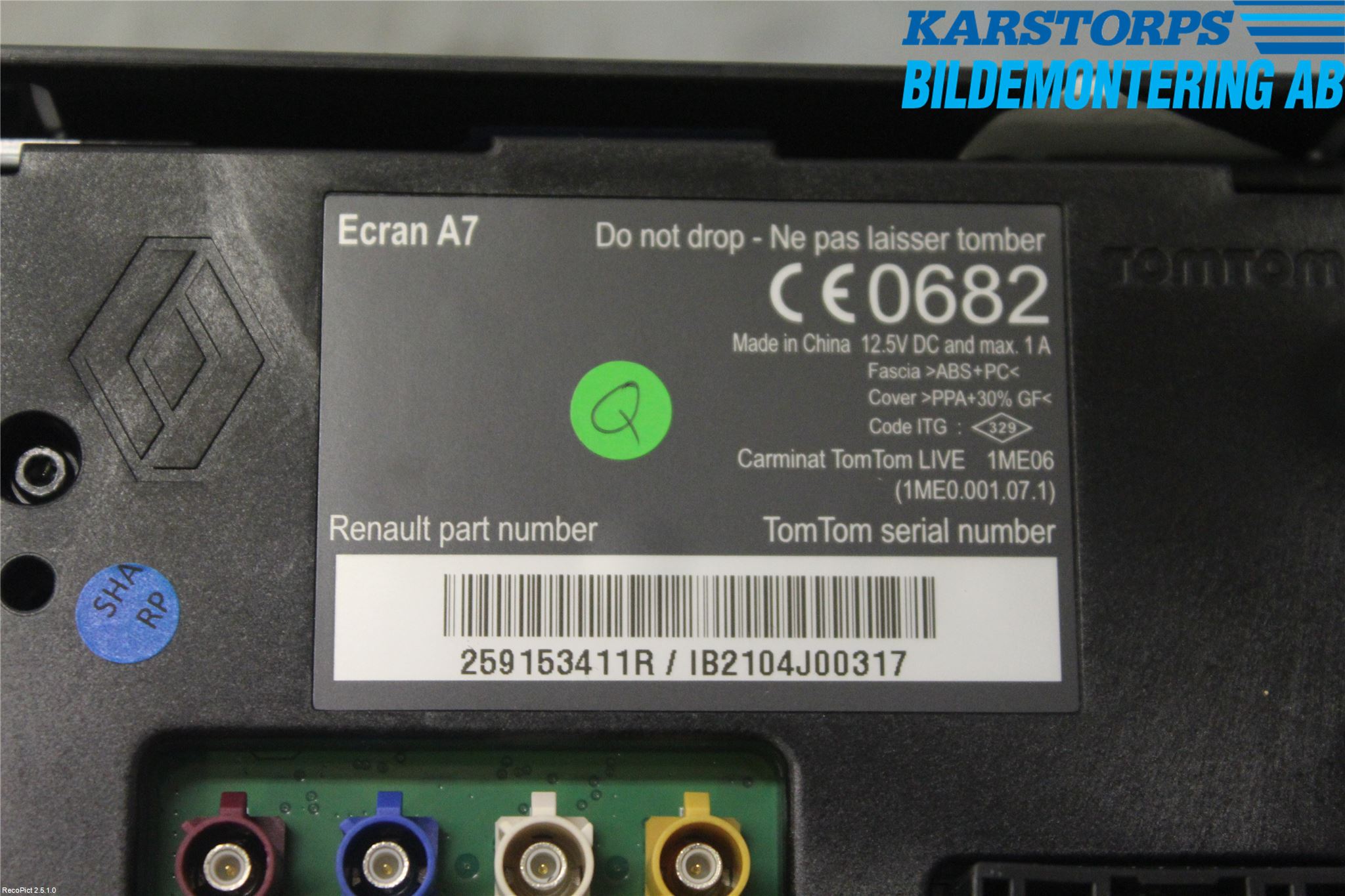 Renault MEGANE III 09-15 Gps Navigator