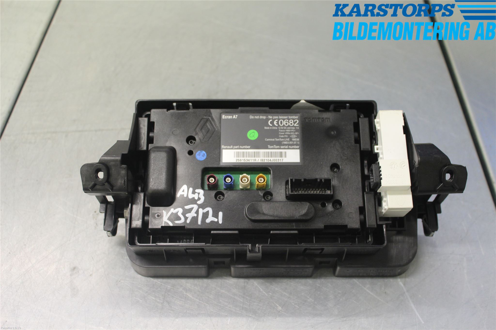 Renault MEGANE III 09-15 Gps Navigator