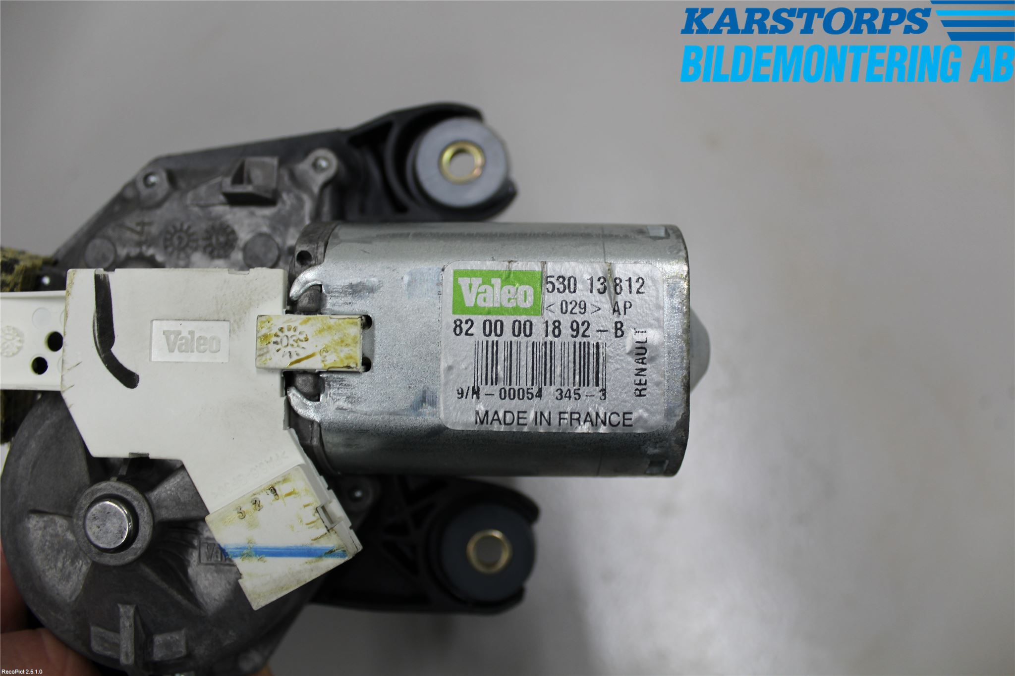 Renault LAGUNA II  01-05 Torkarmotor Baklucka