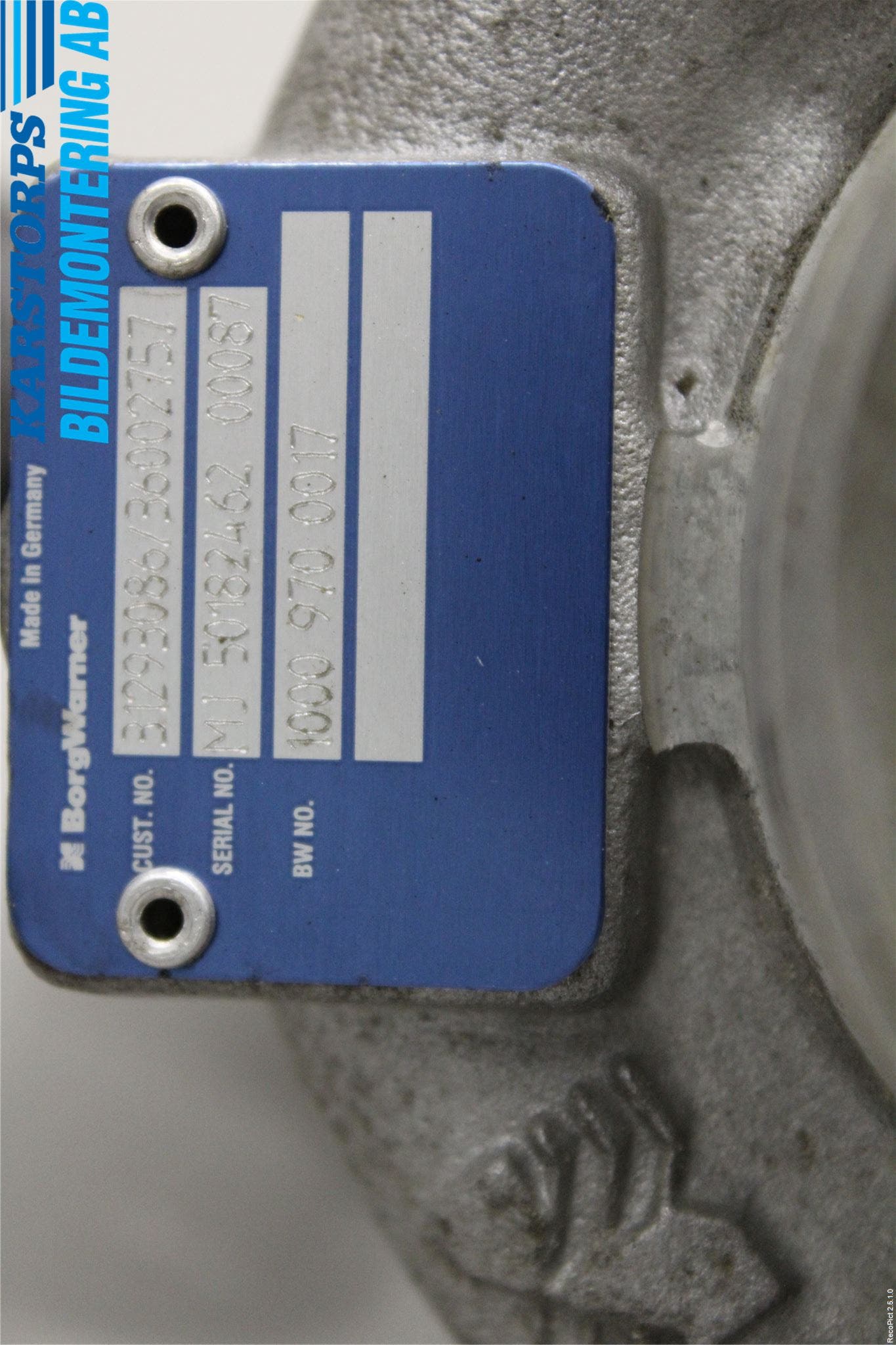 Volvo V70 08-13 Turboaggregat