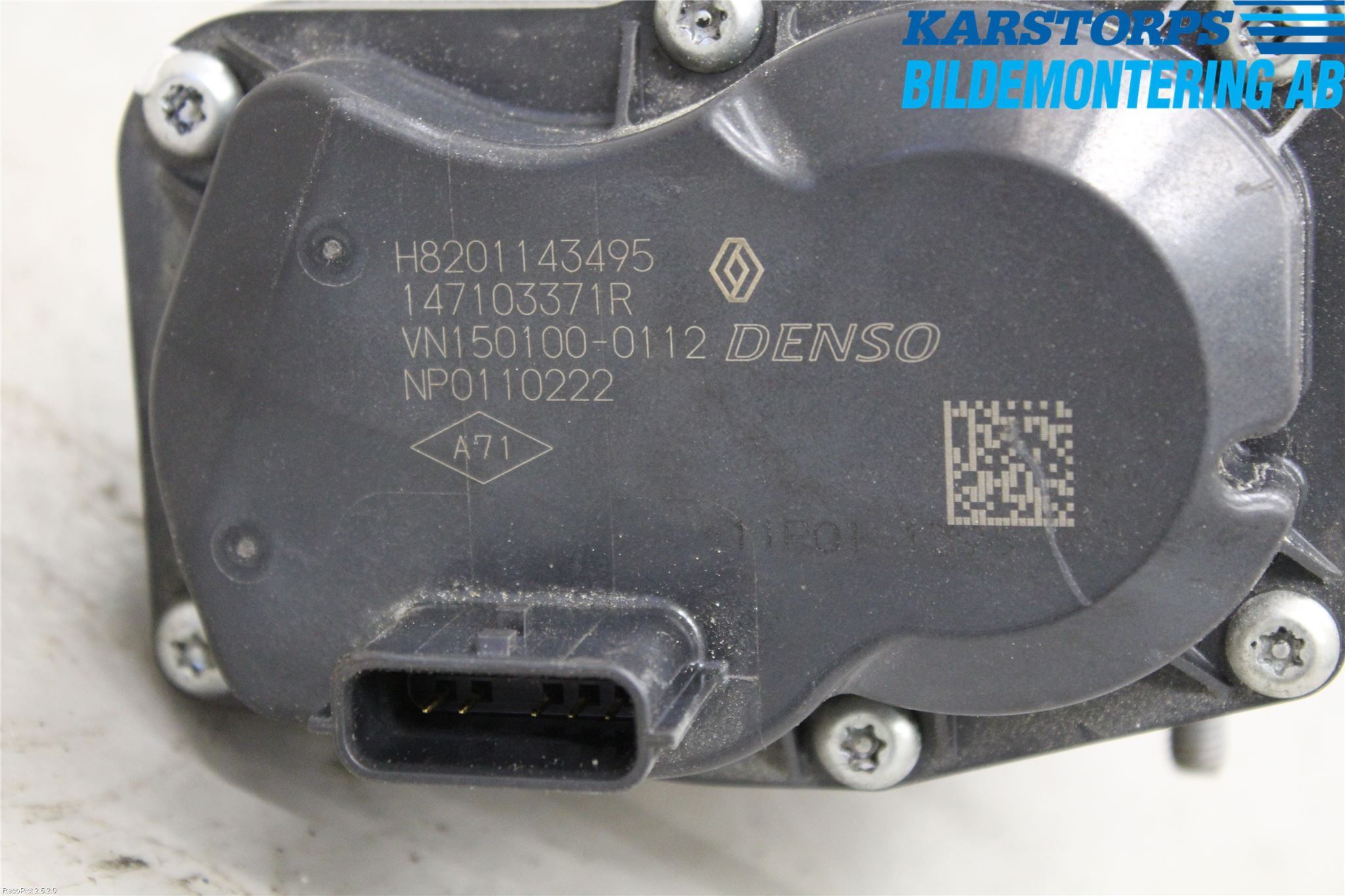 Renault MEGANE III 09-15 Egr Ventil