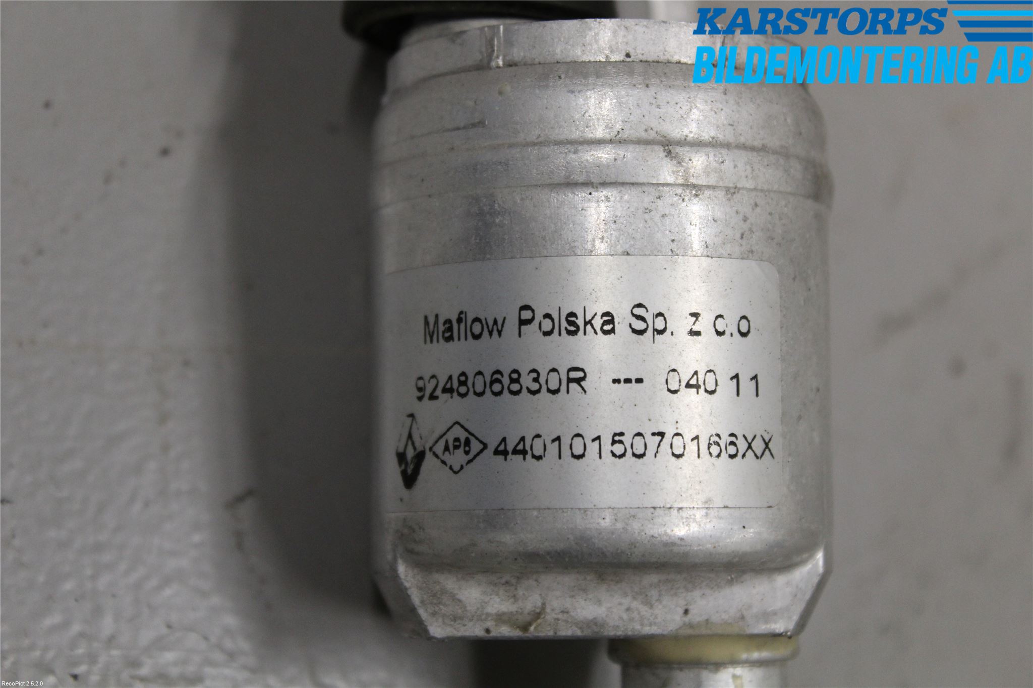 Dacia SANDERO 09-13 Ac Slang-Rör