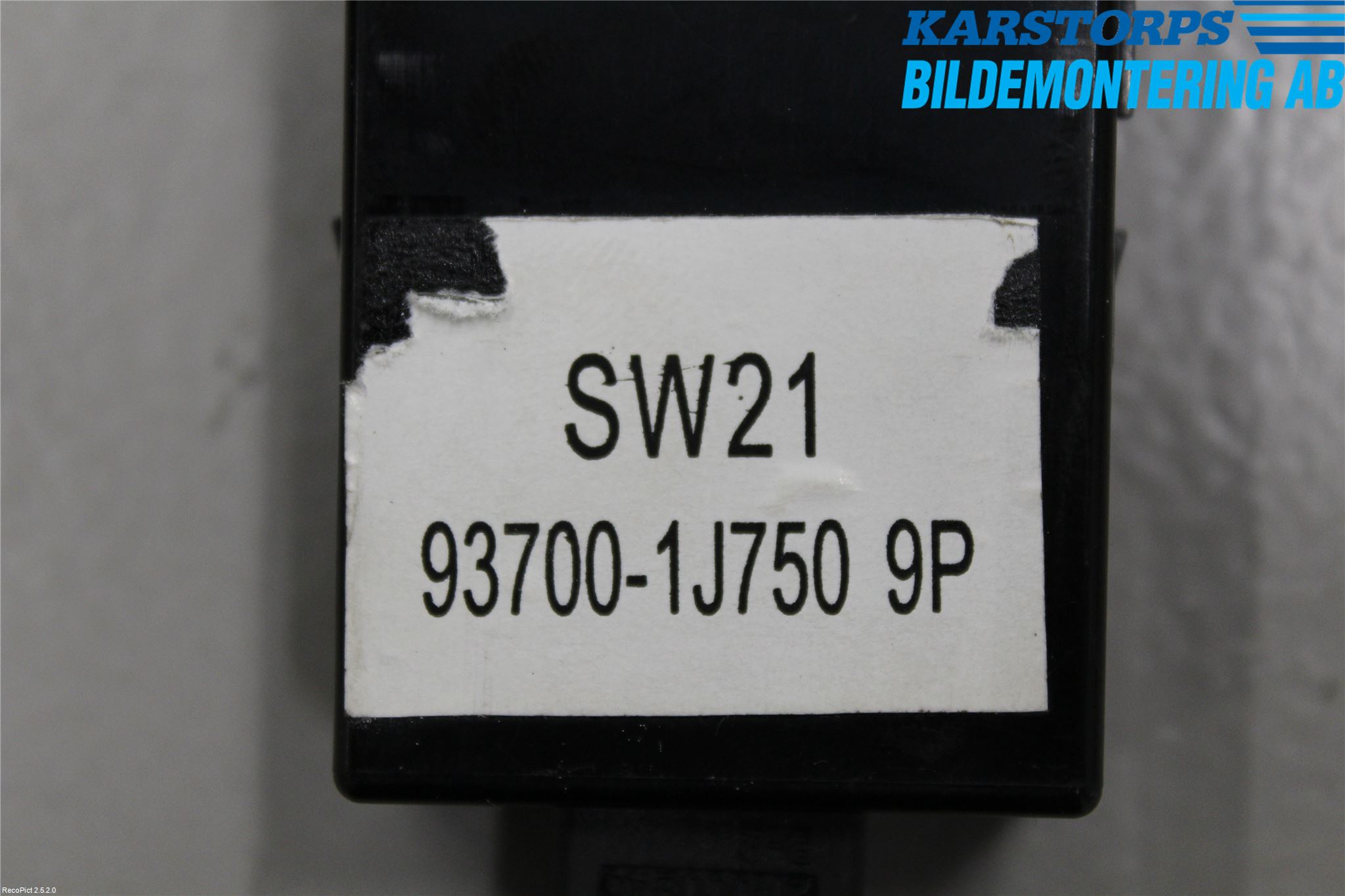 Hyundai i20 PB 09-14 Str Ljusvidd Reglering