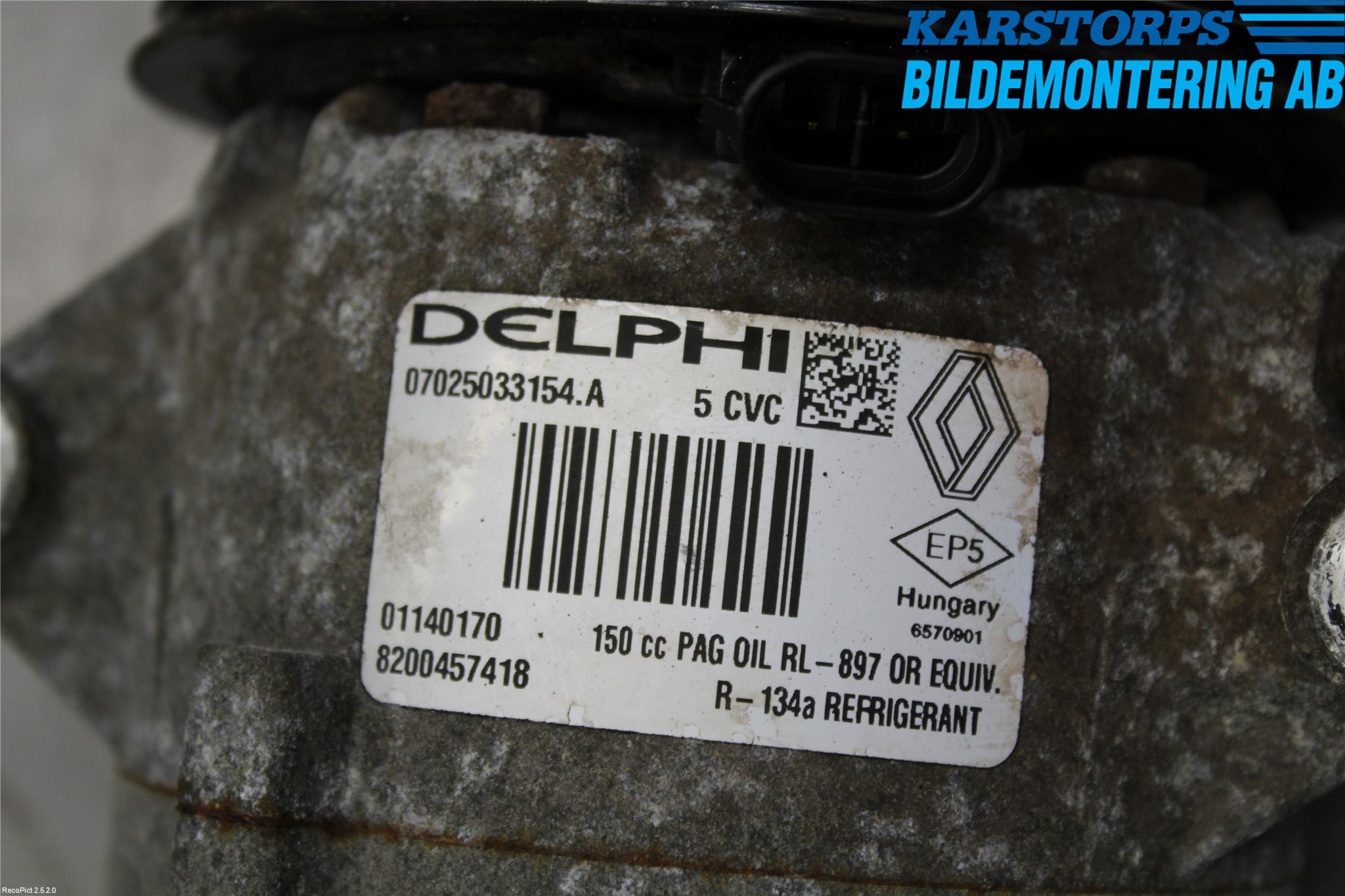 Renault SCÉNIC/GRAND 03-06 Ac Kompressor