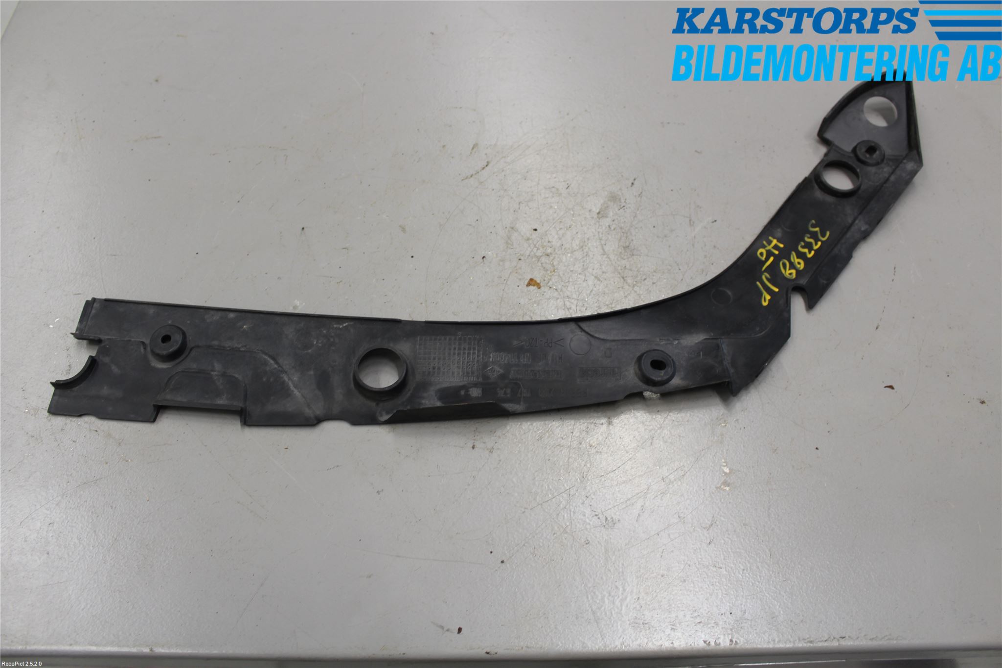 Renault SCÉNIC/GRAND 03-06 Front Huvlåsplåt-Balk