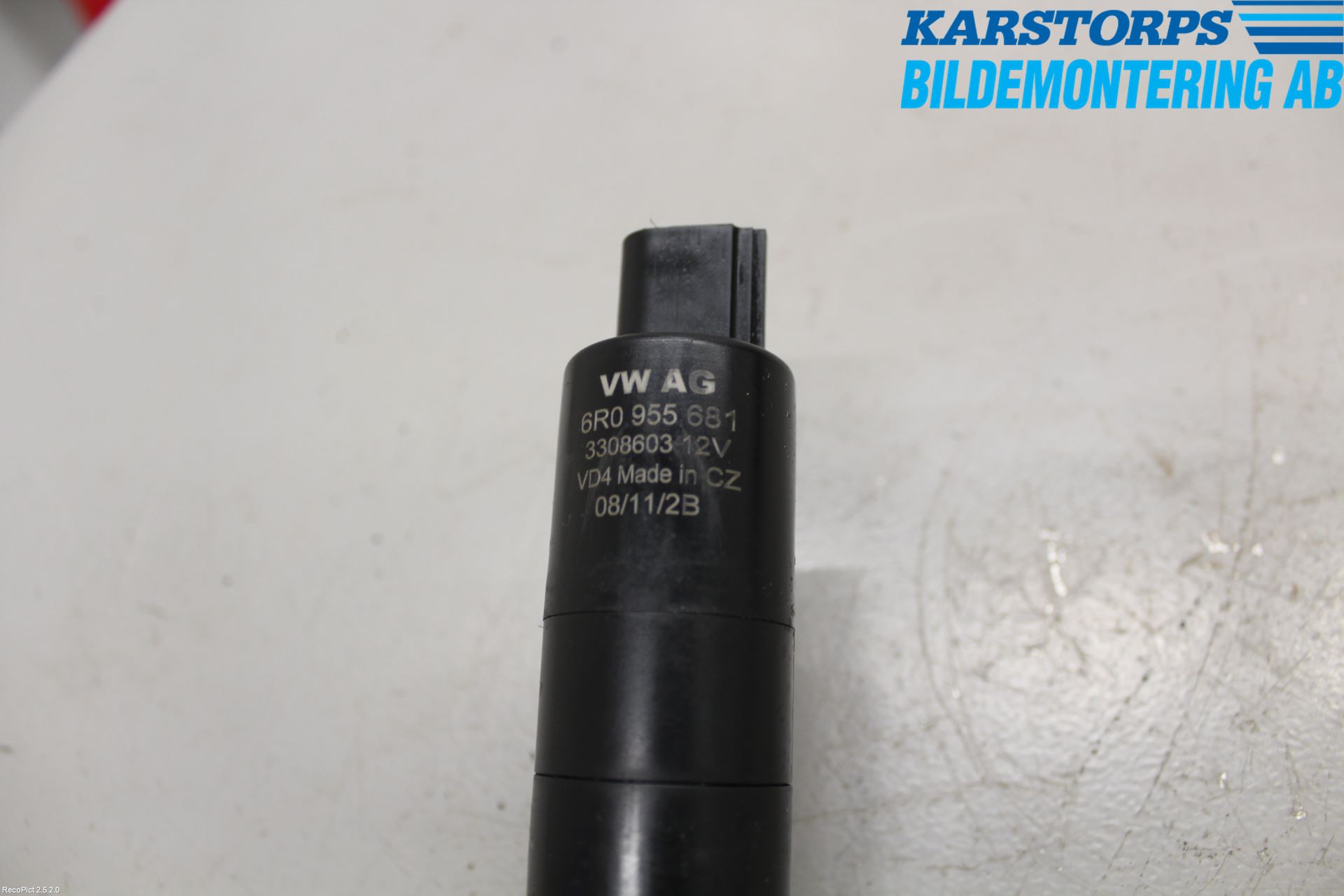 Volkswagen VW PASSAT 11-14 Spolarpump Högtryck