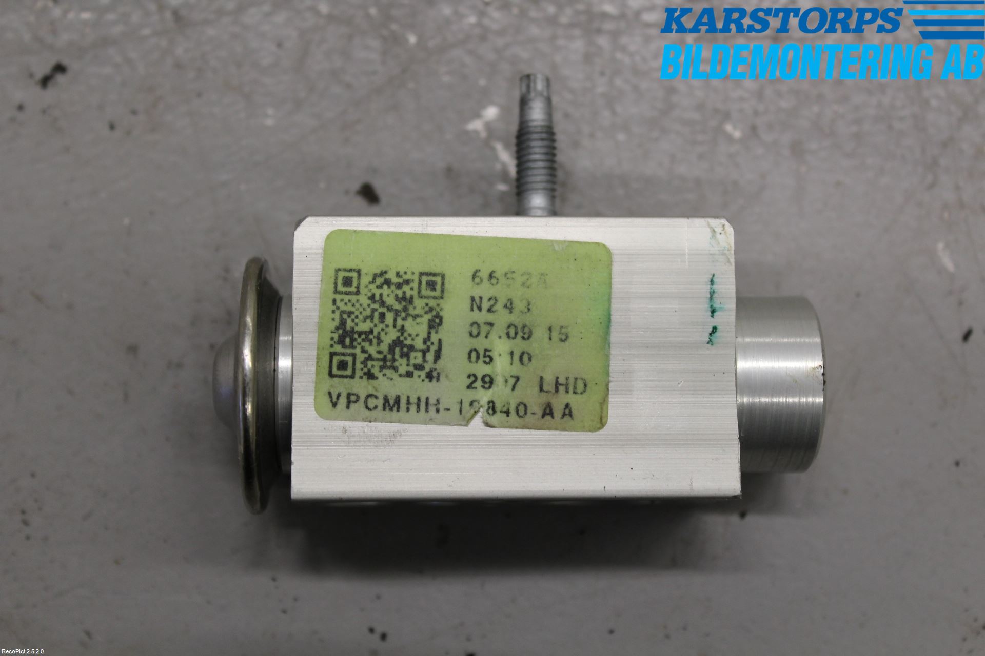 Volvo V40 12-19 Ac Expansionsventil