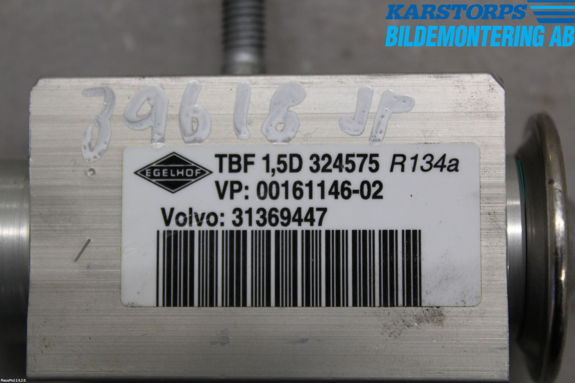 Volvo V40 12-19 Ac Expansionsventil