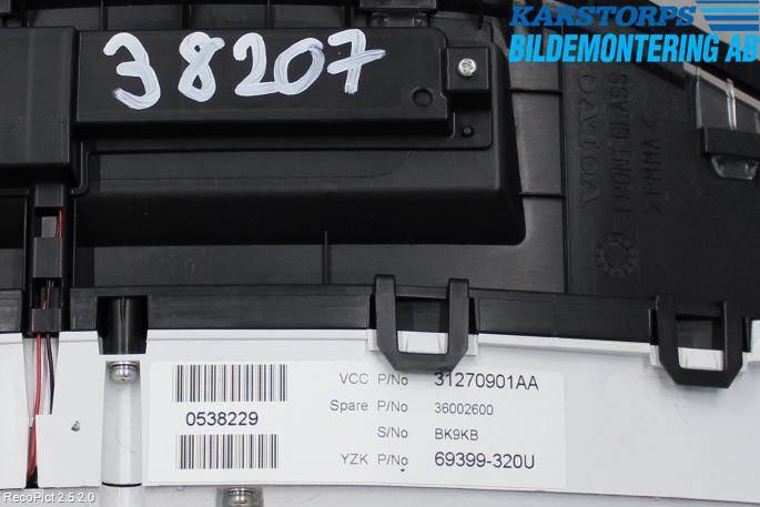 Volvo XC60 09-13 Instrument Komb