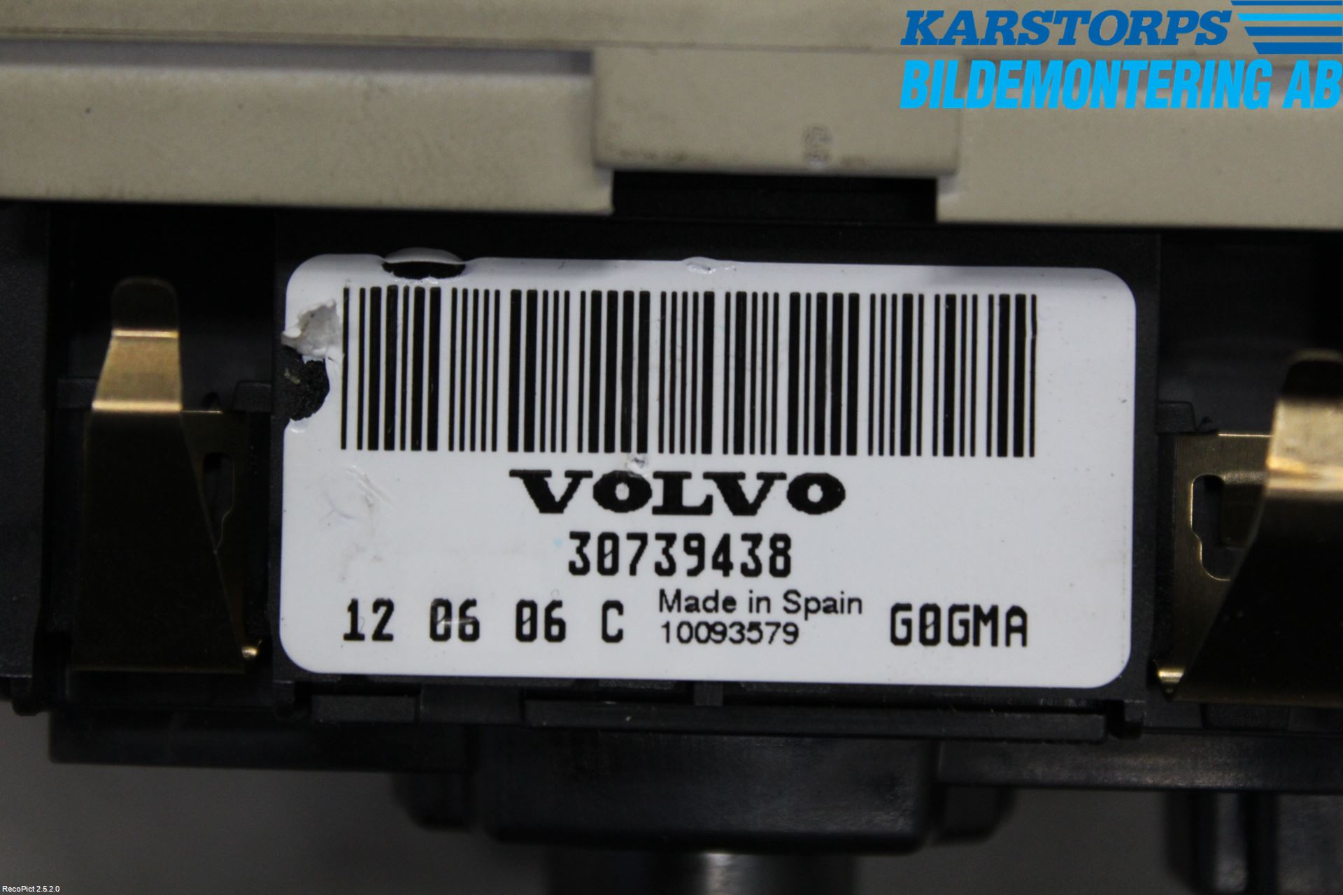 Volvo S80 07-13 Strömställare Ljus