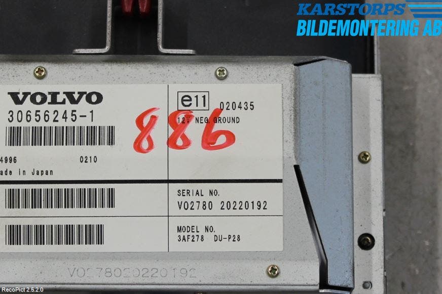 Volvo XC90 03-06 Gps Navigator