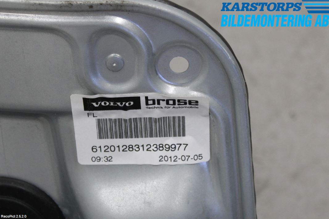 Volvo S80 07-13 Fönsterhiss El Kompl