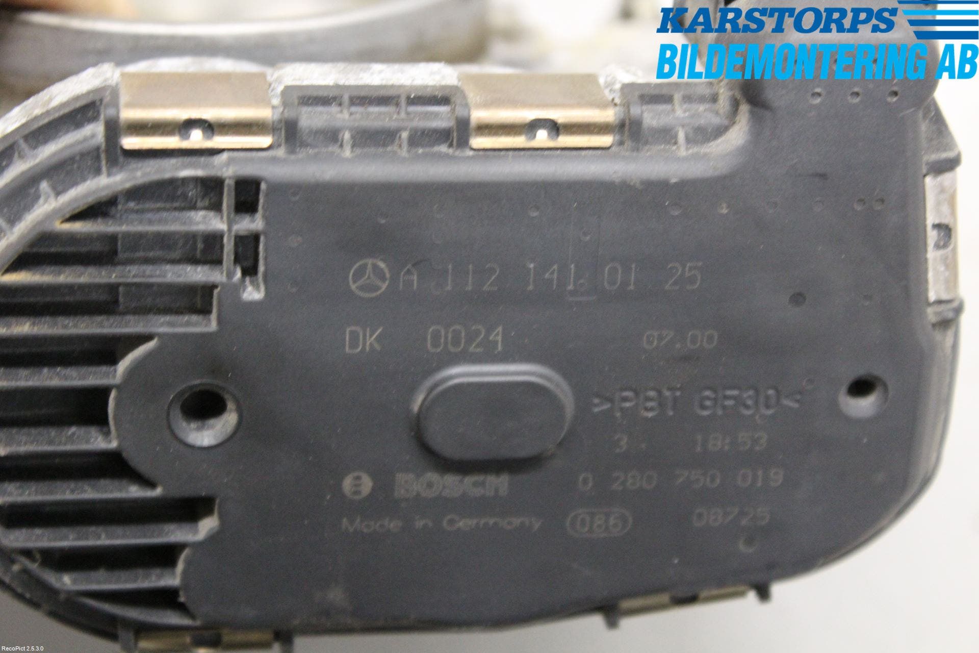 Mercedes-Benz MB CLK (W208) 98-02 Injspjällhus