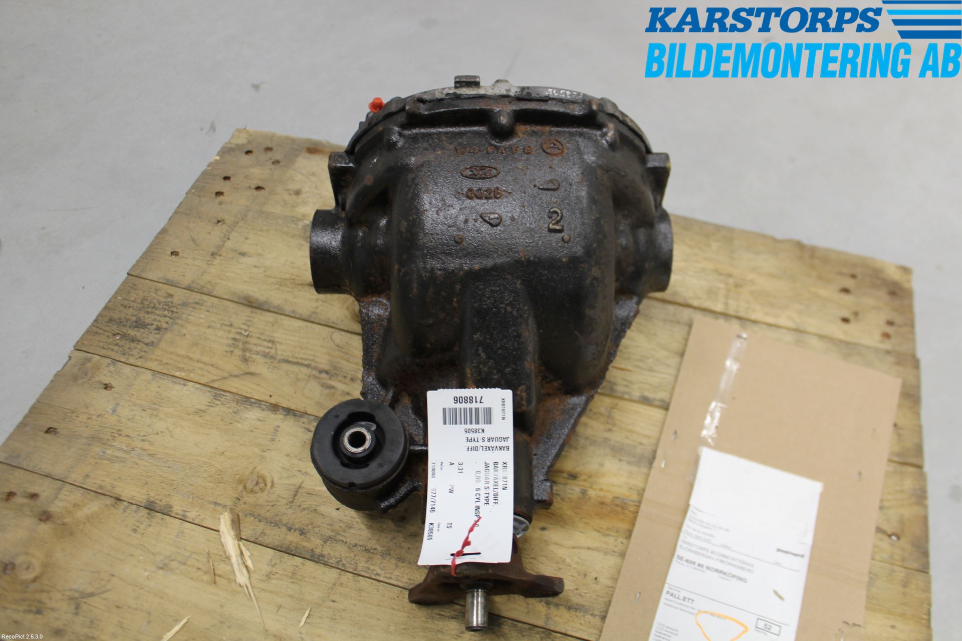 Jaguar S-TYPE Bakväxel-Diff