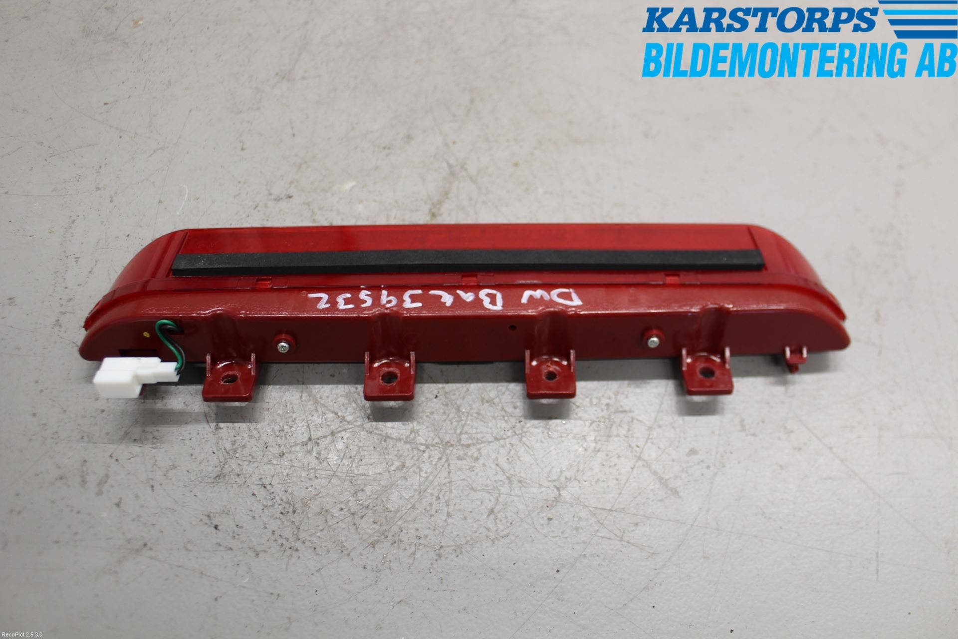 Kia SPORTAGE (SL) 11-15 Bromsljus Bakruta