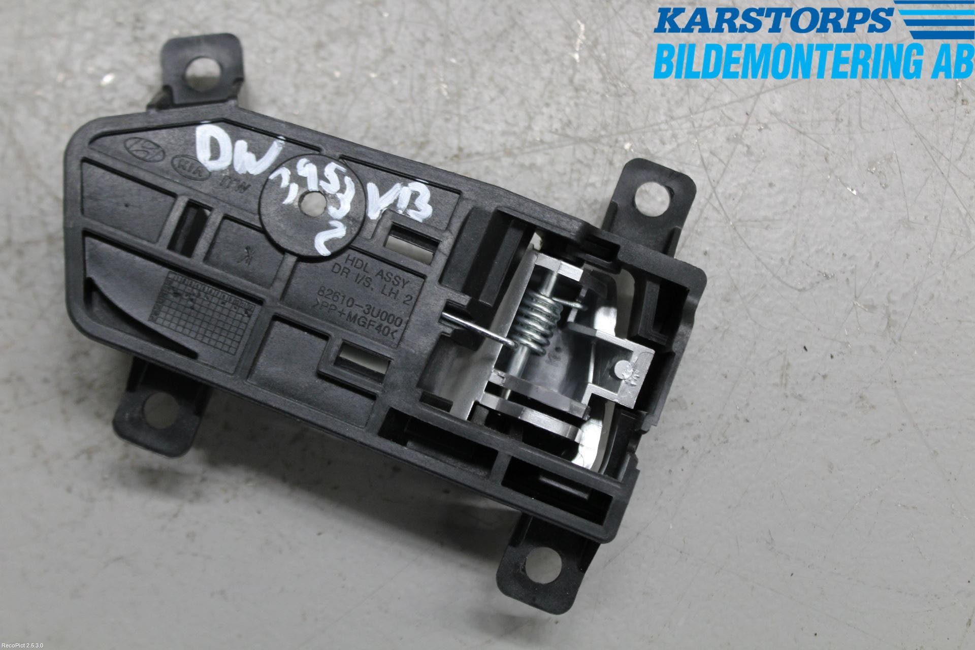 Kia SPORTAGE (SL) 11-15 Dörrhandtag Inre Vä