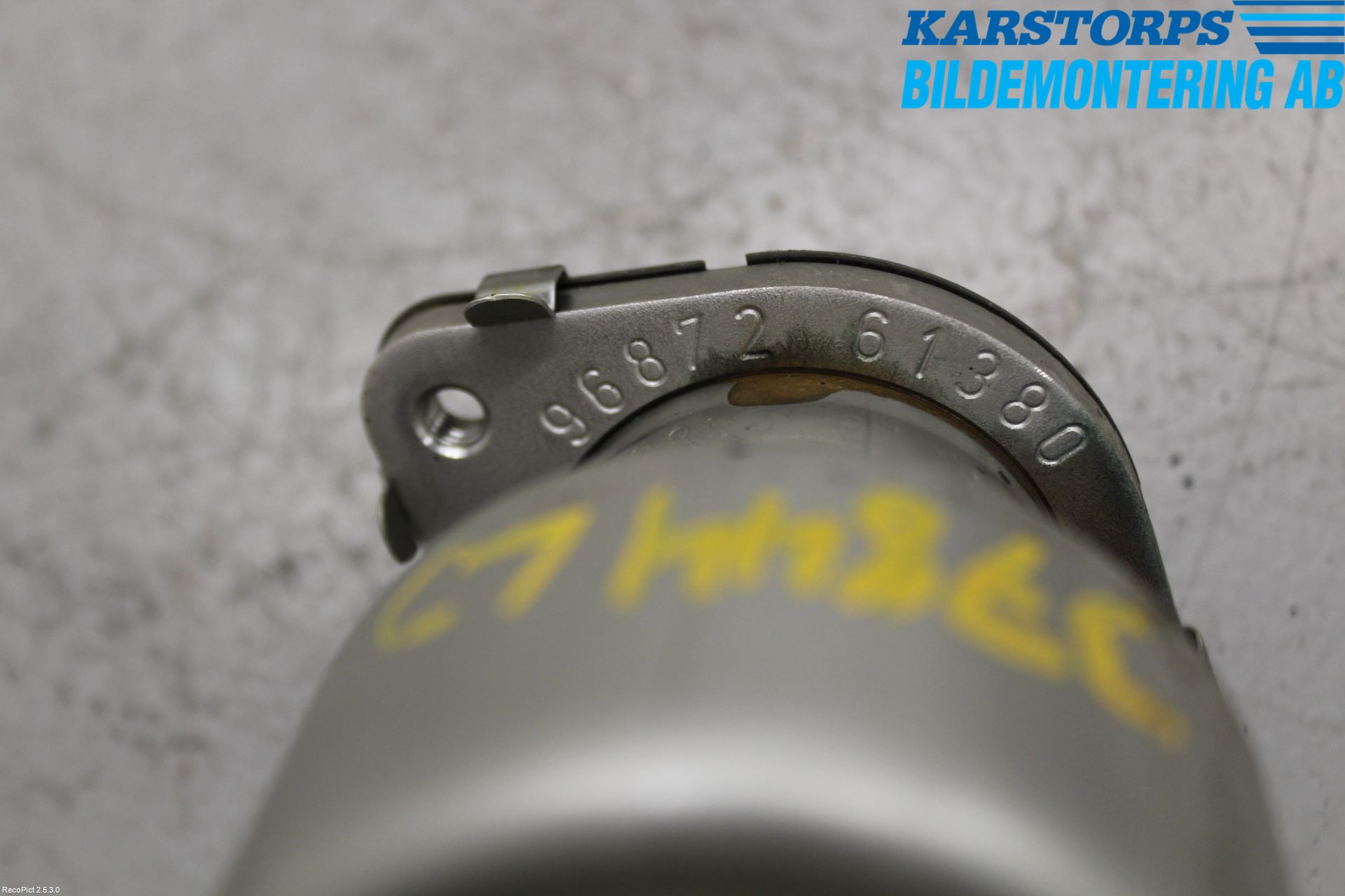 Volvo V50 08-12 Laddluft-Intercoolerrör