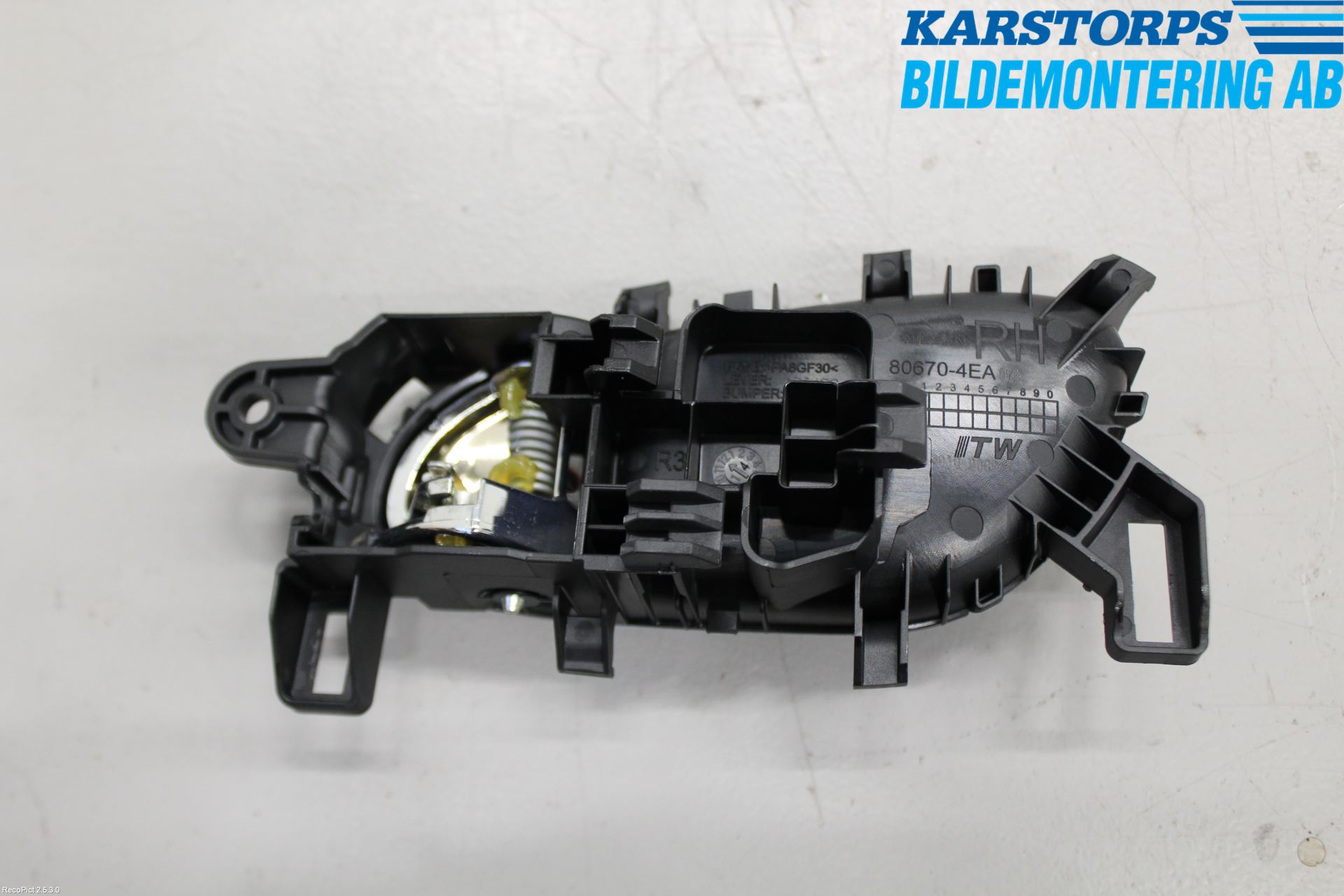 Nissan QASHQAI 14-17 Dörrhandtag Inre Hö