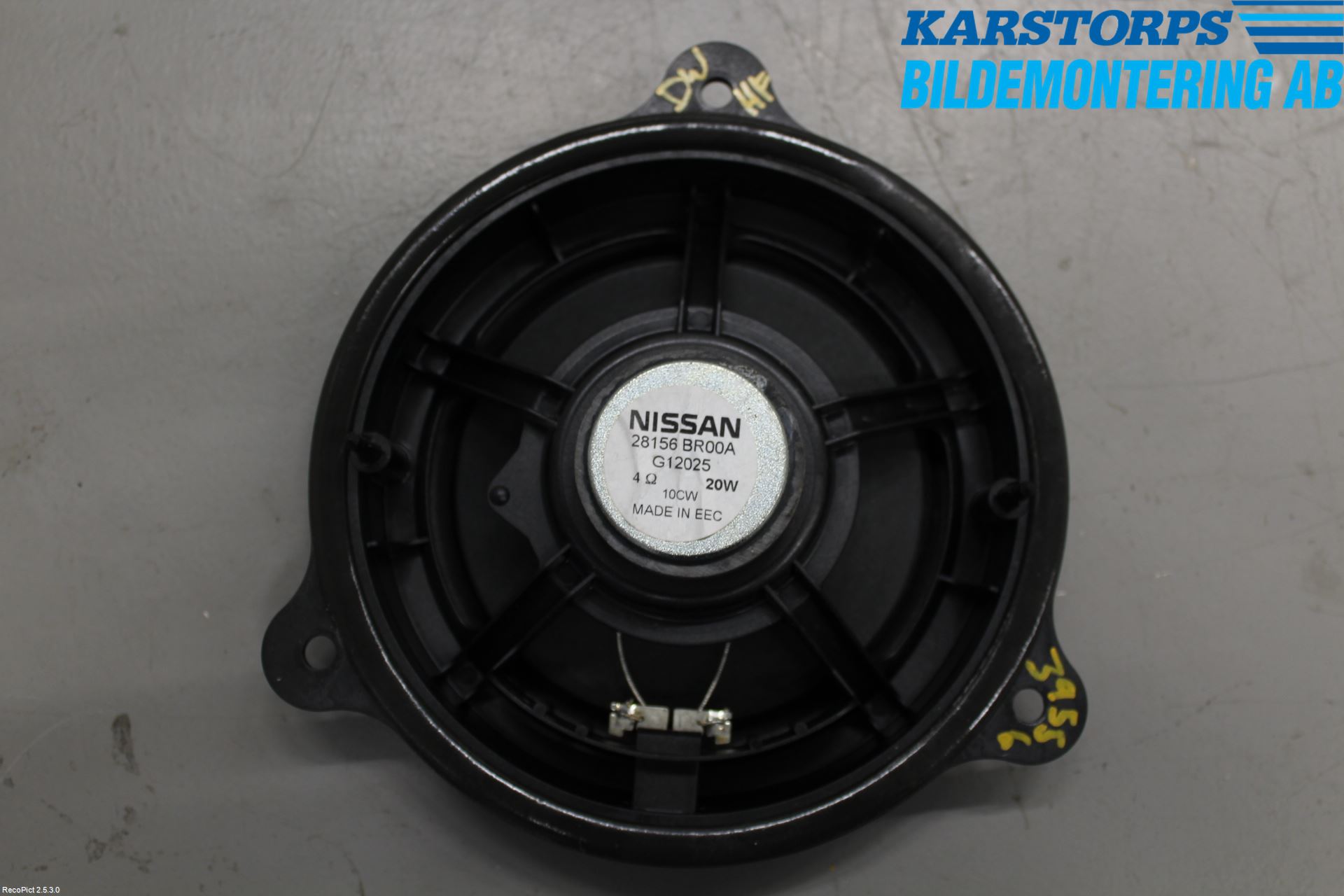 Nissan QASHQAI 14-17 Högtalare