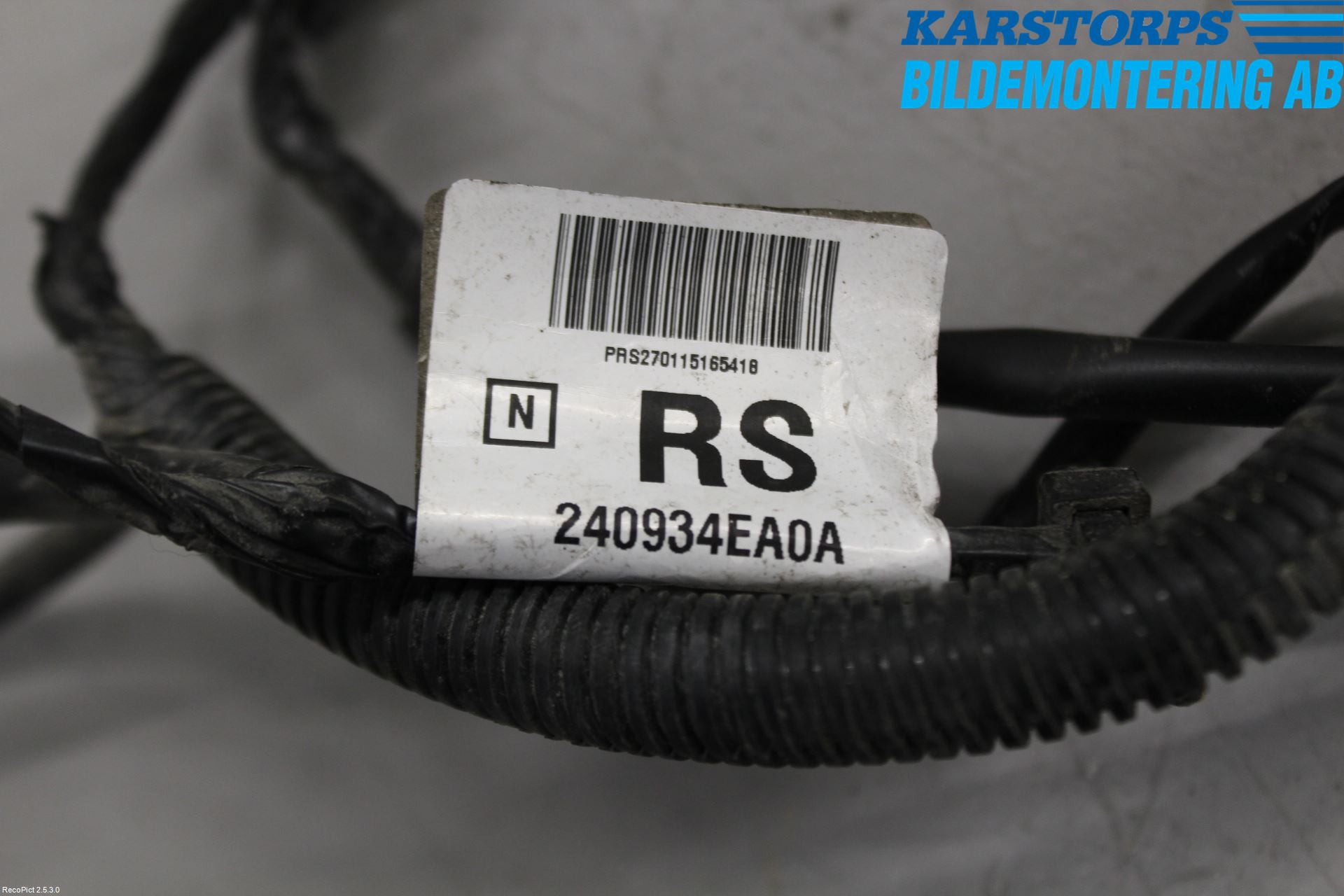 Nissan QASHQAI 14-17 Kabelhärva