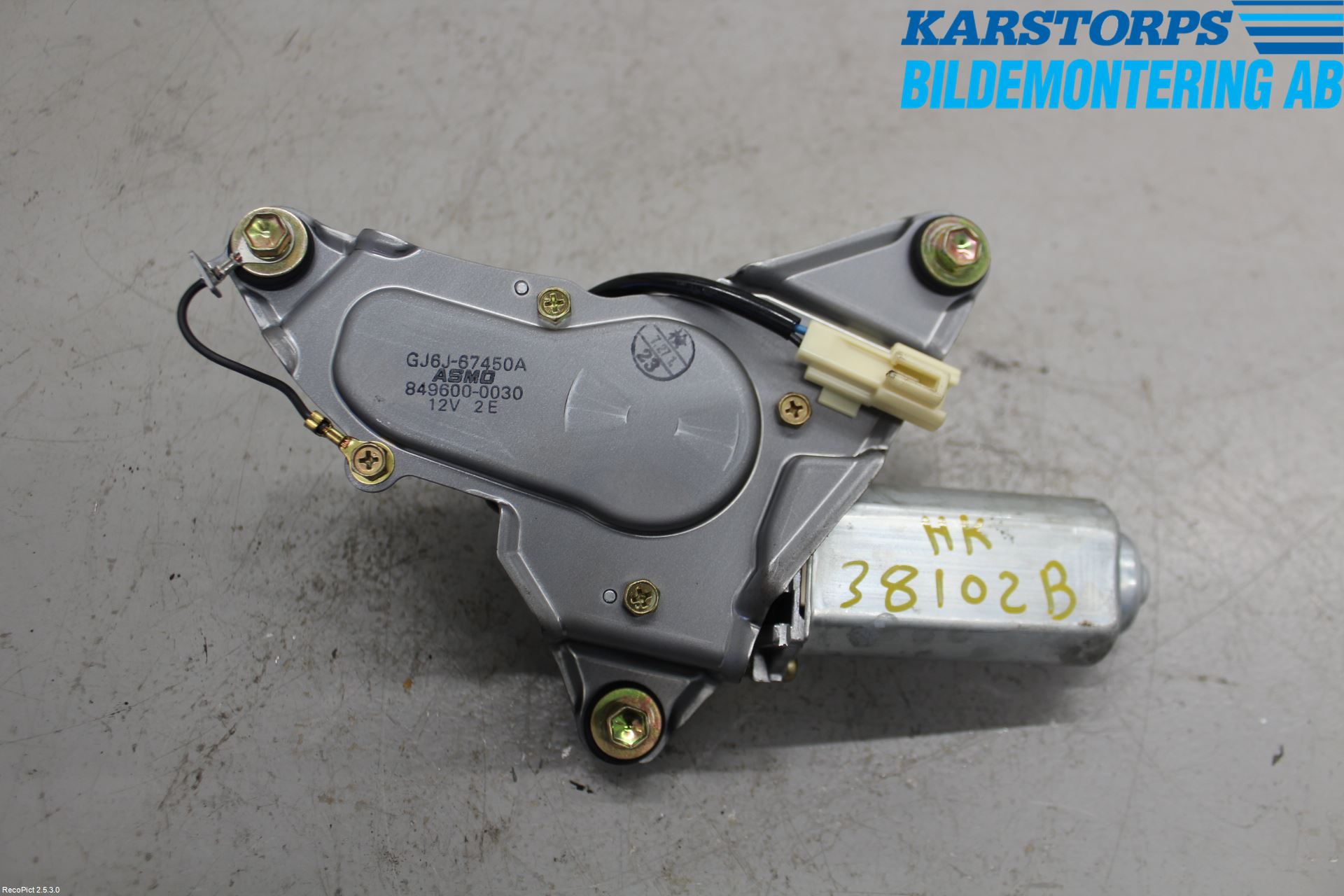 Mazda 6 02-08 Torkarmotor Baklucka