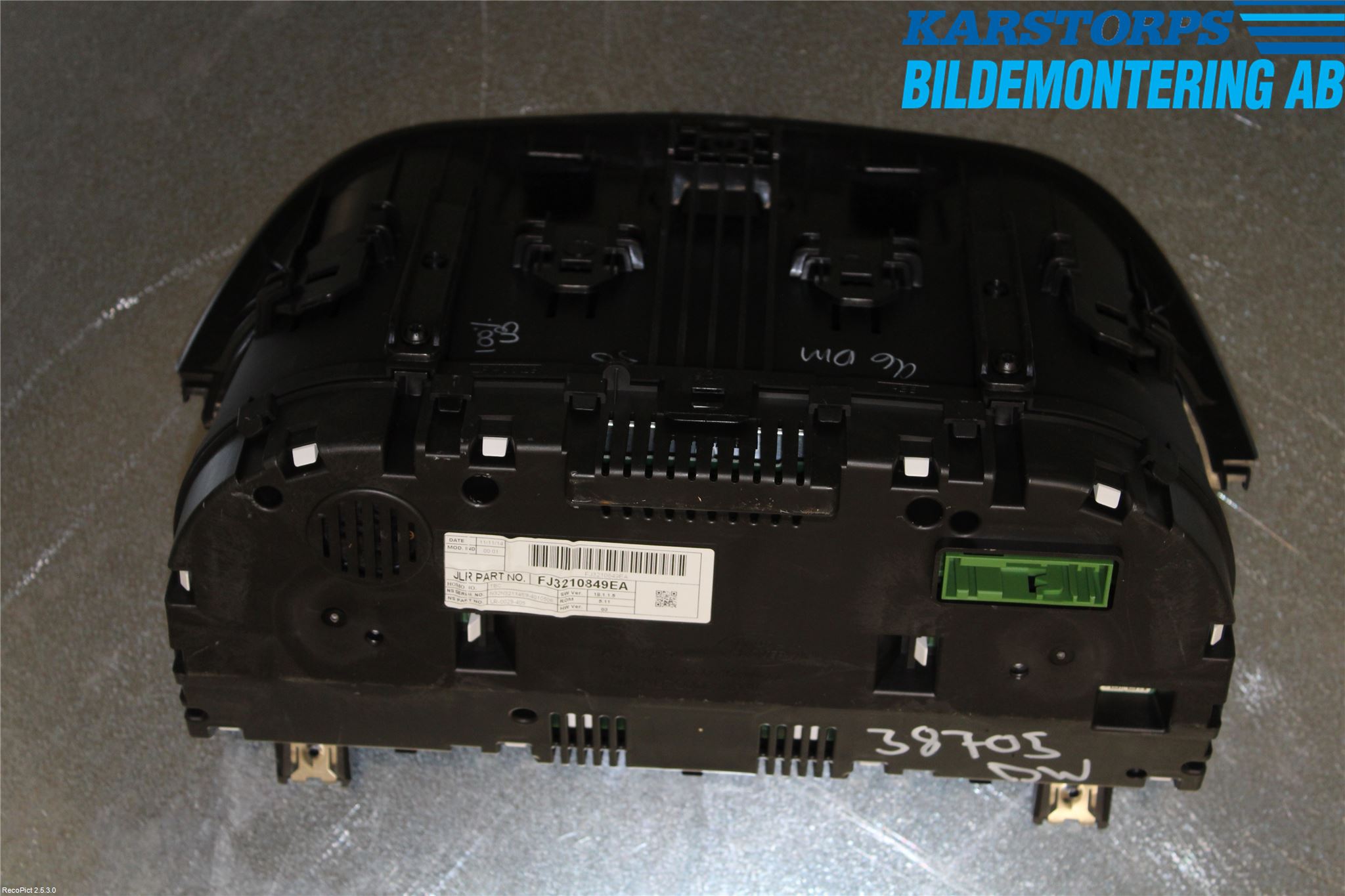 Landrover LAND ROVER RANGE ROVER EVOQUE (L538) 11-18 Instrument Komb
