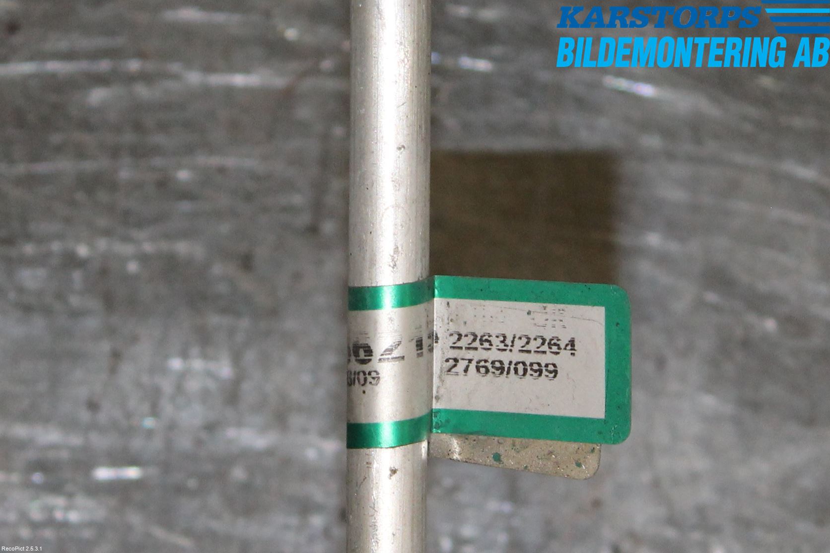 Ford KA 09-16 Ac Slang-Rör