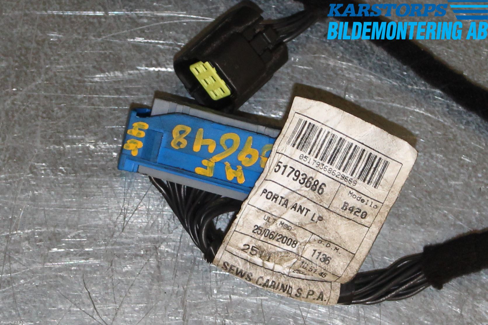 Ford KA 09-16 Kabelhärva