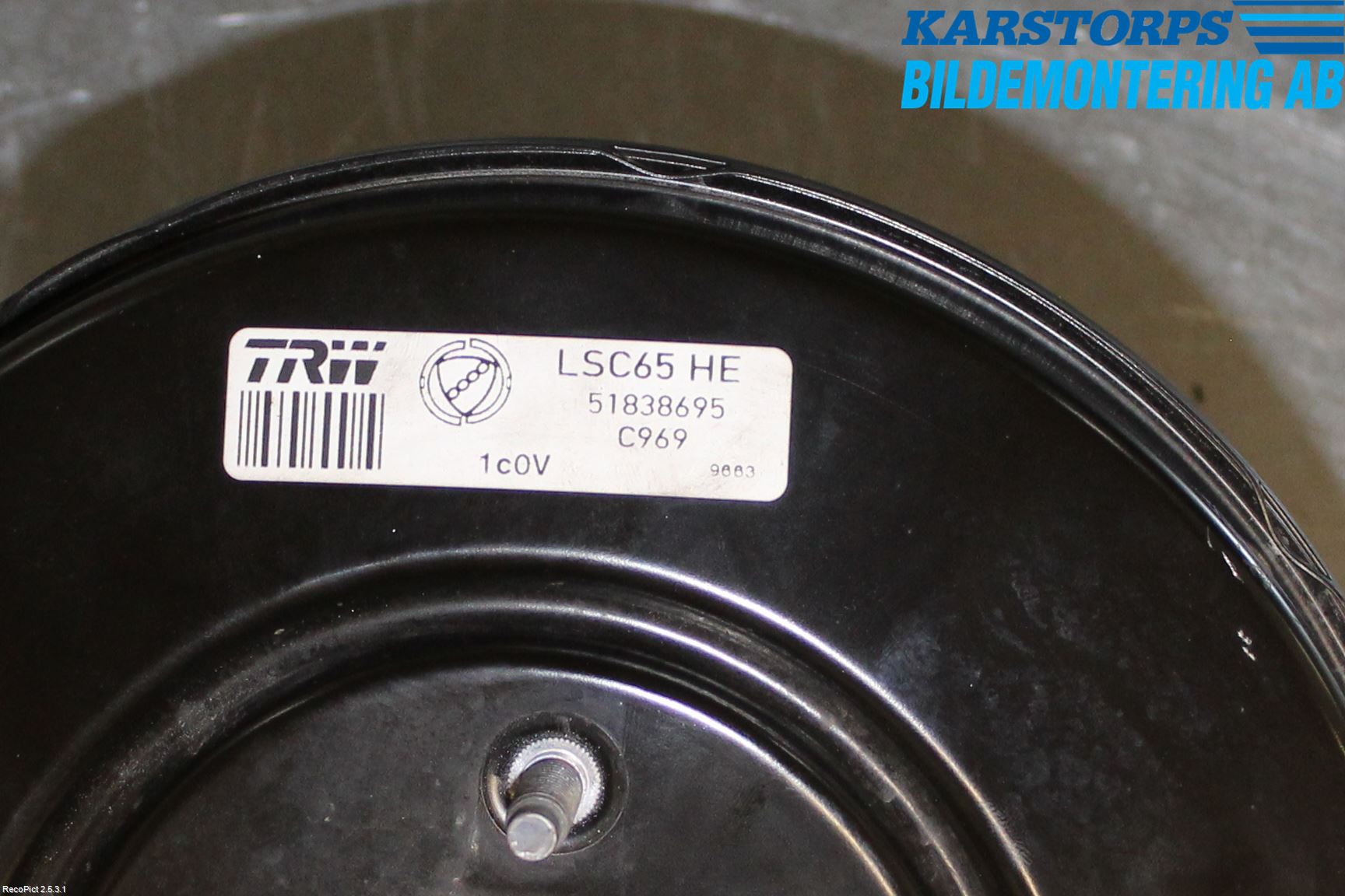 Ford KA 09-16 Bromsservo