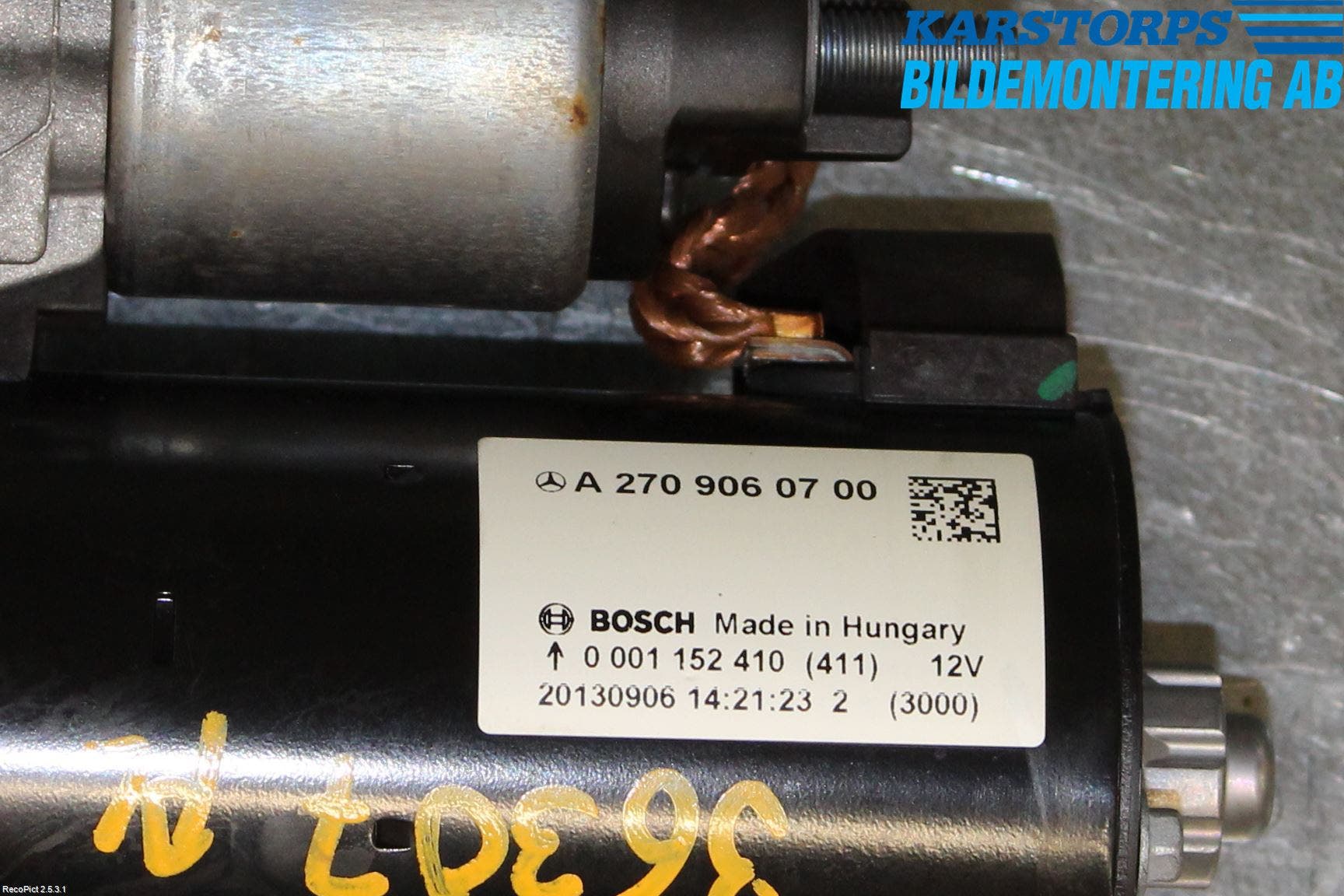 Mercedes-Benz MB A-KLASS (W176) 13-18 Startmotor