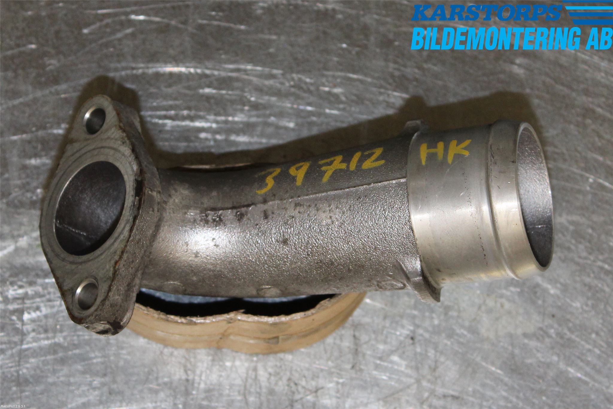 Nissan NAVARA 98-05 Laddluft-Intercoolerrör