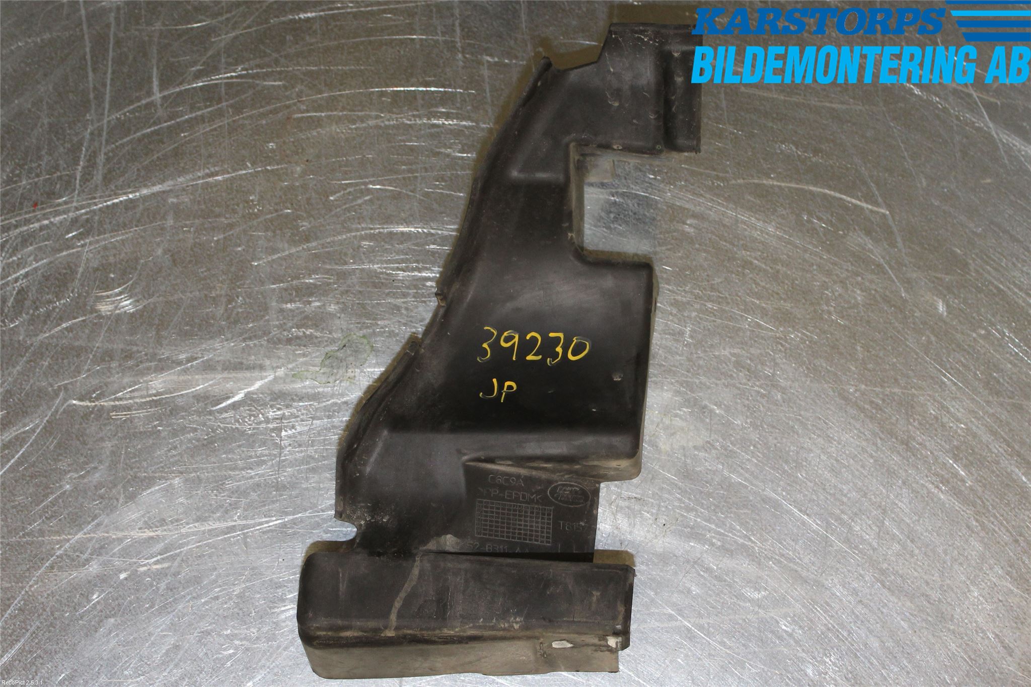 Landrover RANGE ROVER (L405) 13-21 Deflektor Plåt-Plast Kylning