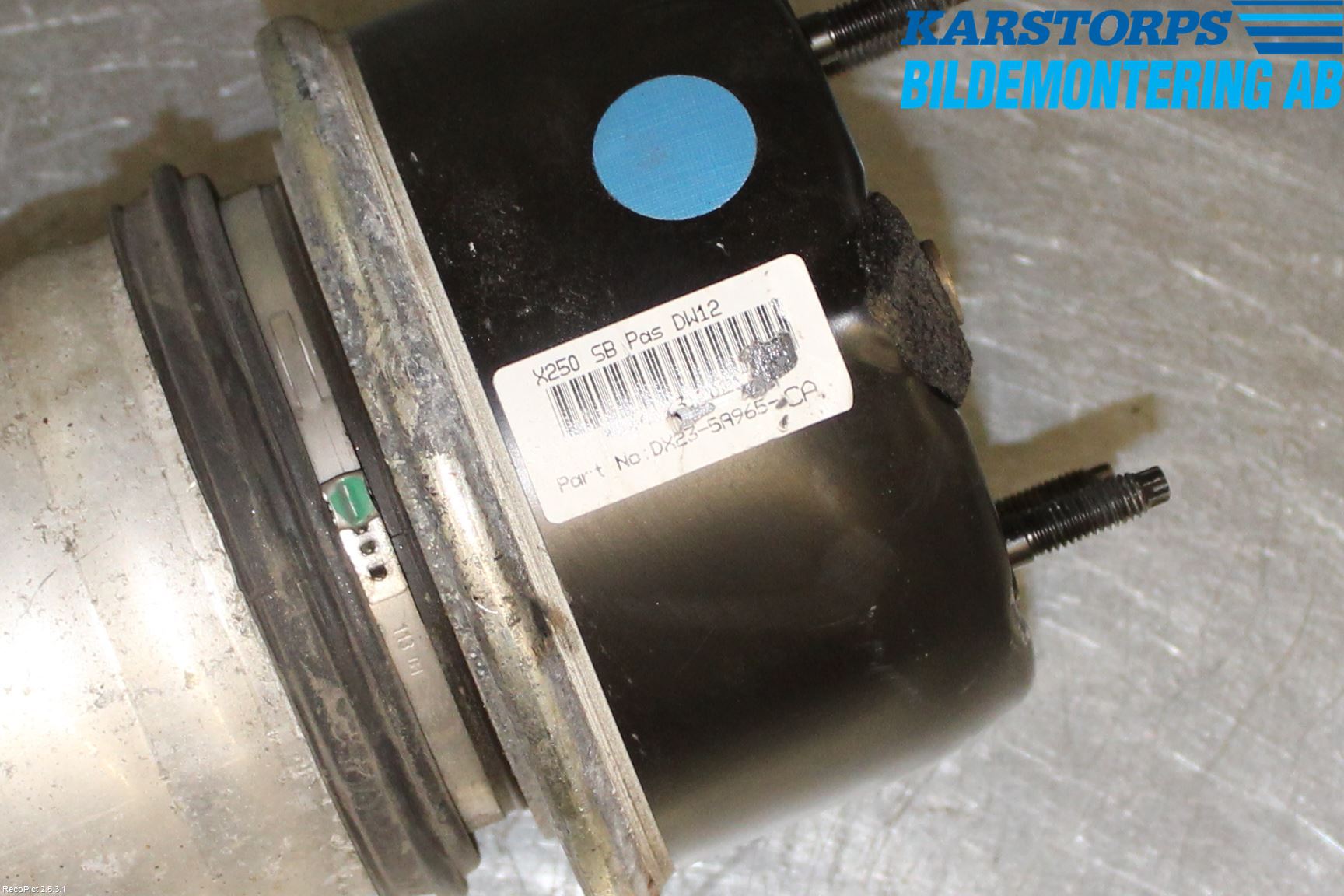 Jaguar XF 08-15 Nivå-Luftfjädring Bälg