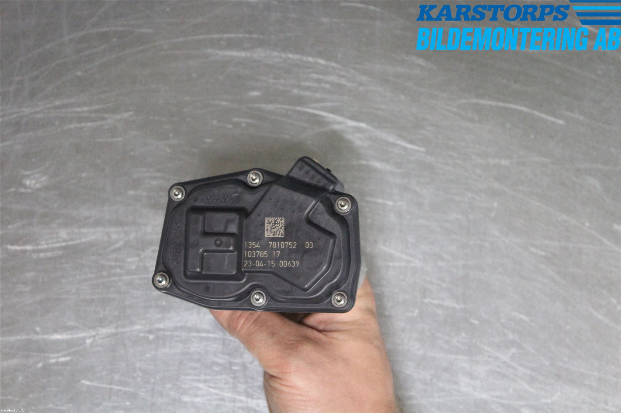 BMW 3 F30/F31/F80 12-19 Injspjällhus